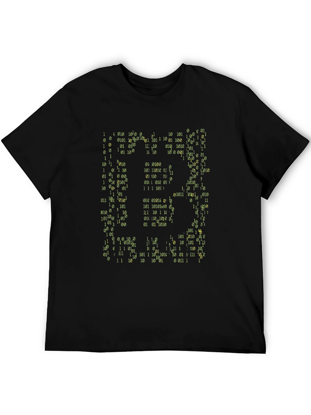 Binary Code Graphic T-Shirt