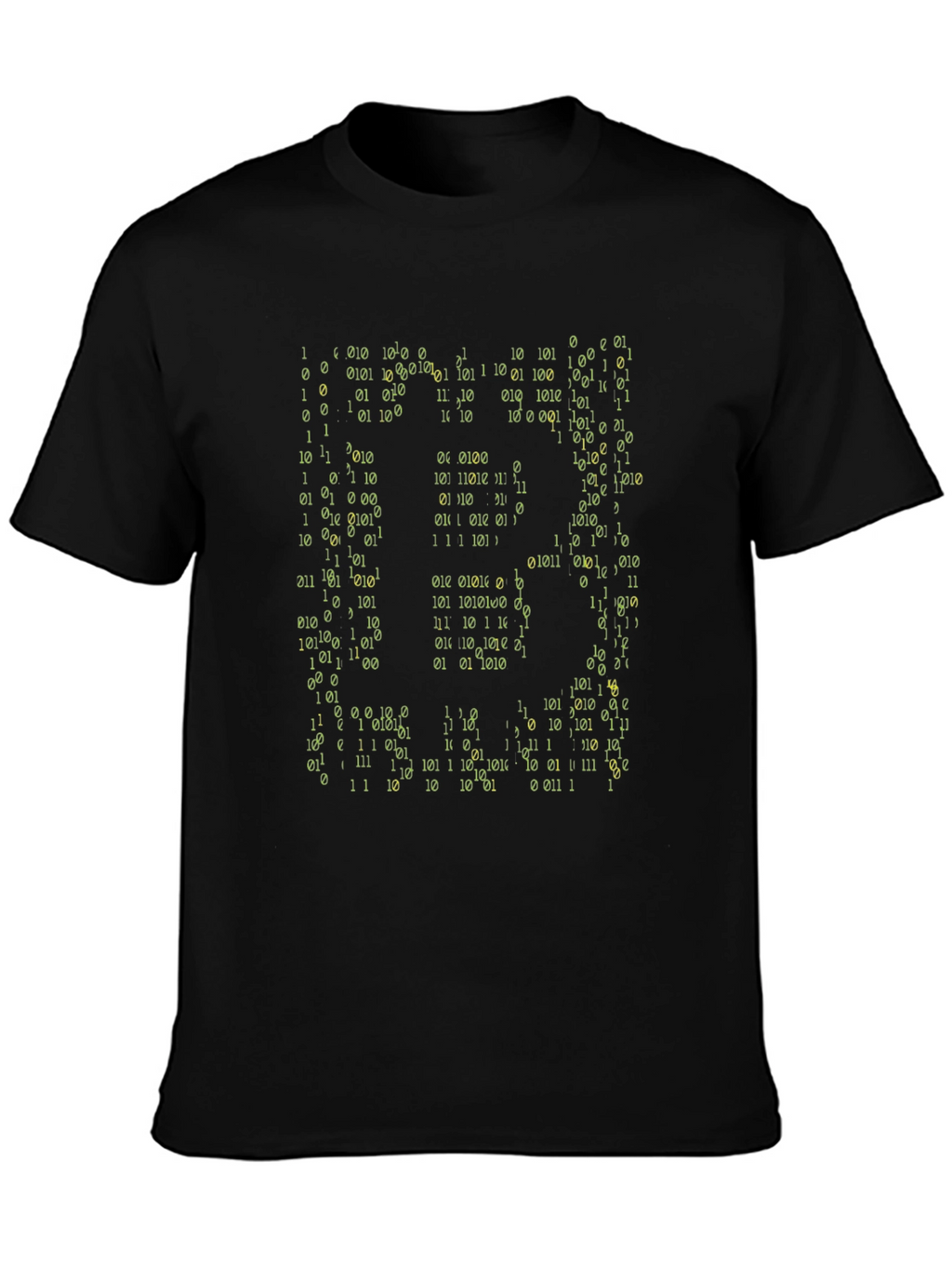 Binary Code Graphic T-Shirt