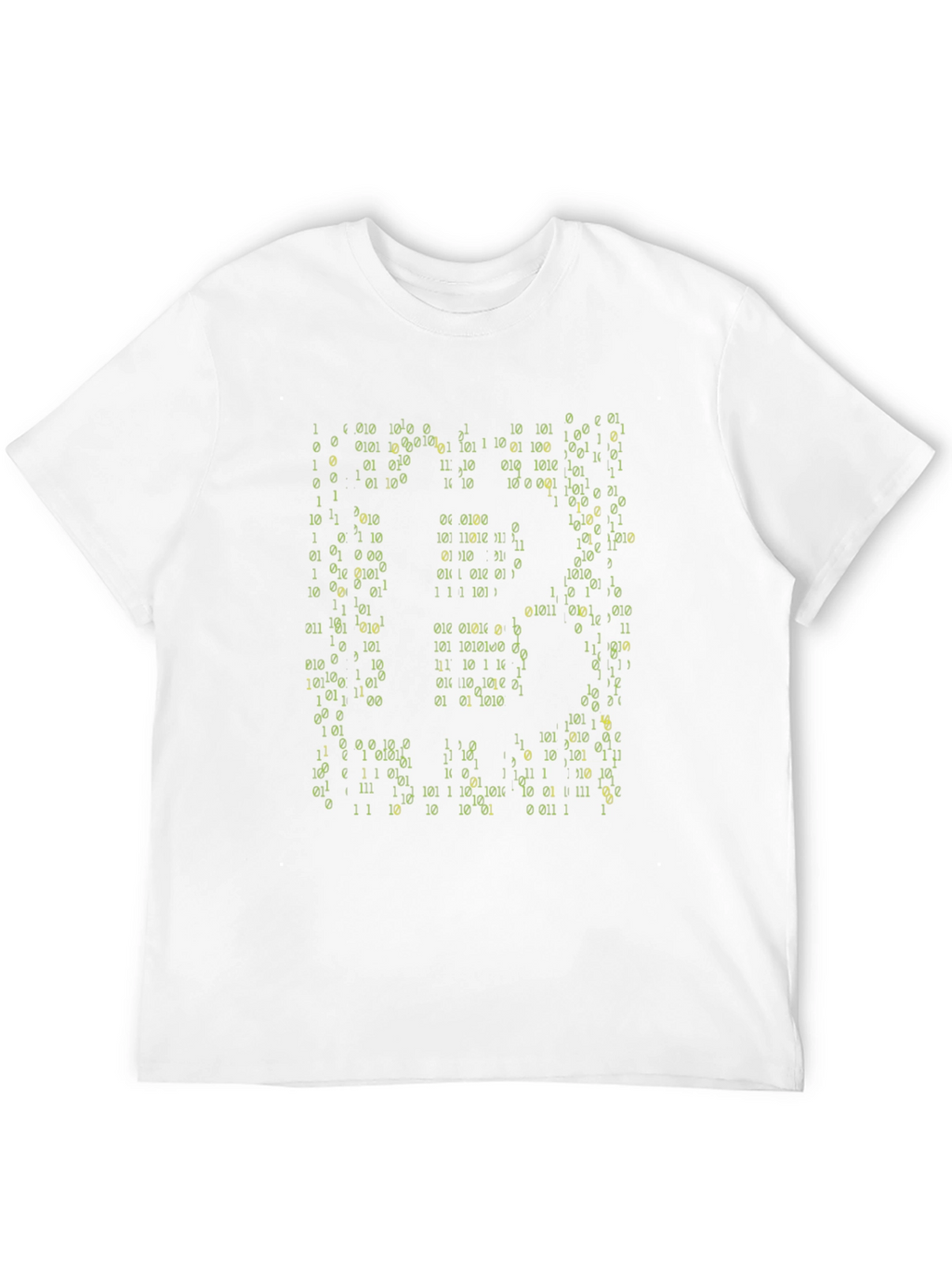 Binary Code Graphic T-Shirt