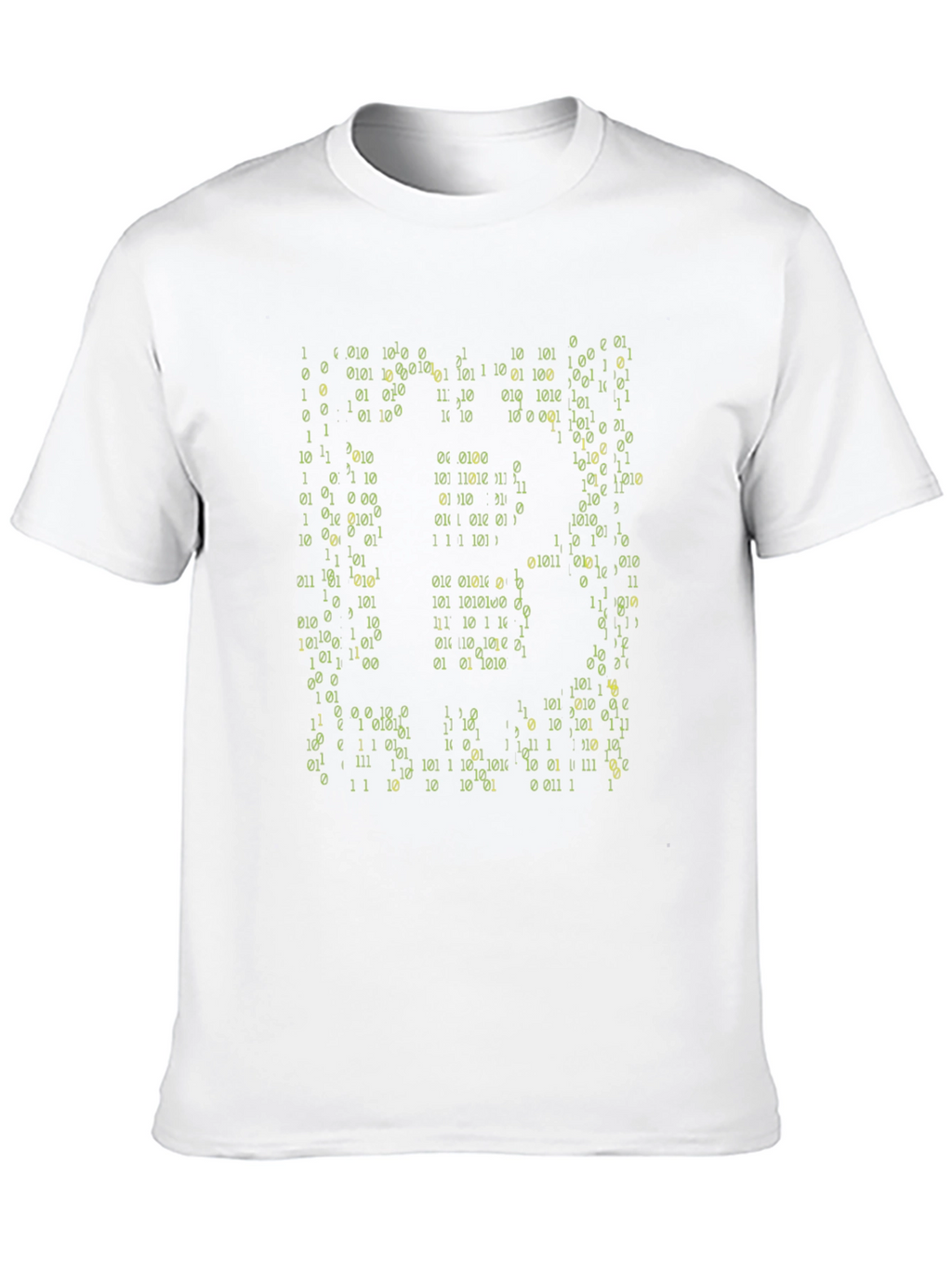 Binary Code Graphic T-Shirt