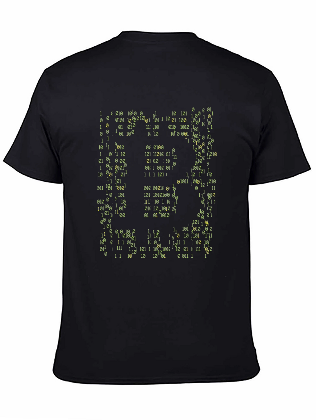 Binary Code Graphic T-Shirt