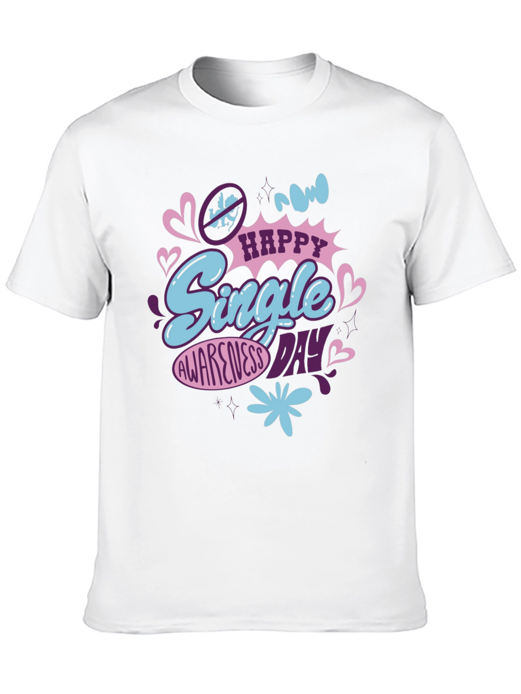 Happy Single Awareness Day Graphic Tee