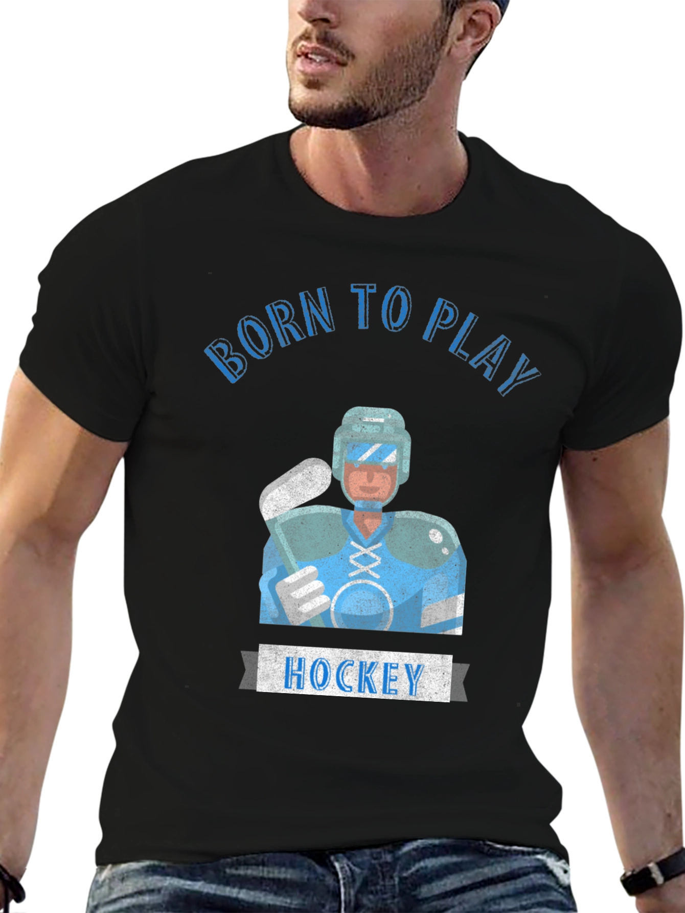 Born to Play Hockey T-Shirt