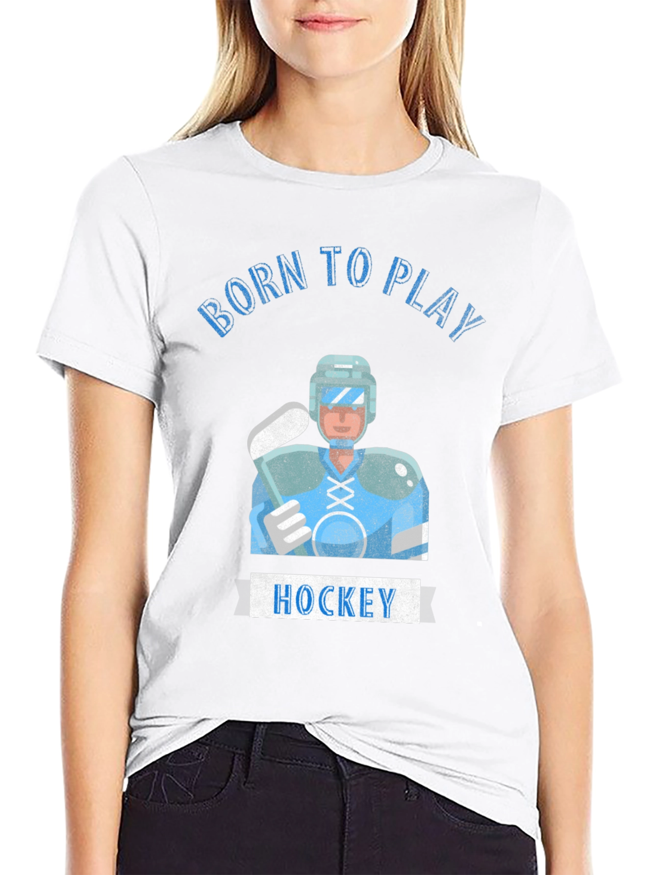 Born to Play Hockey T-Shirt