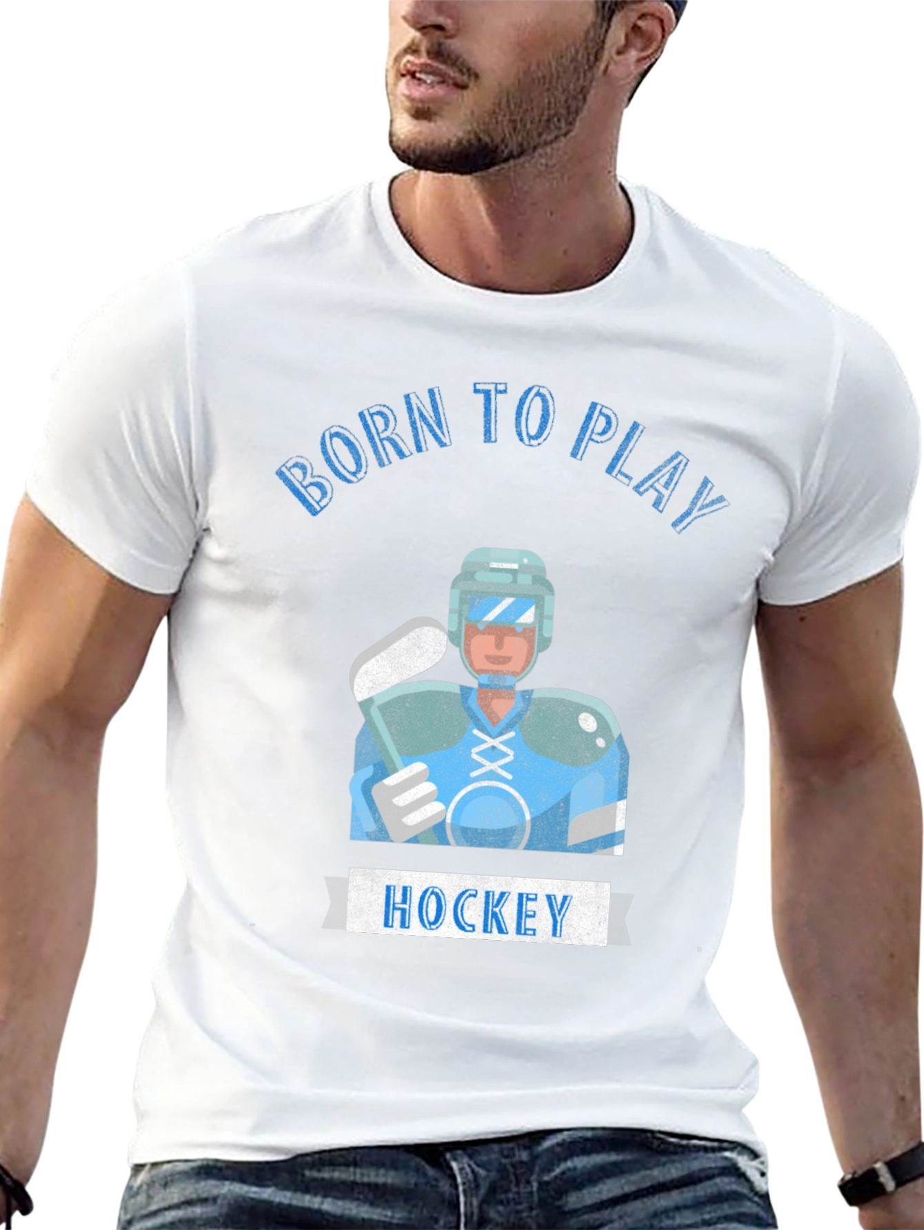 Born to Play Hockey T-Shirt
