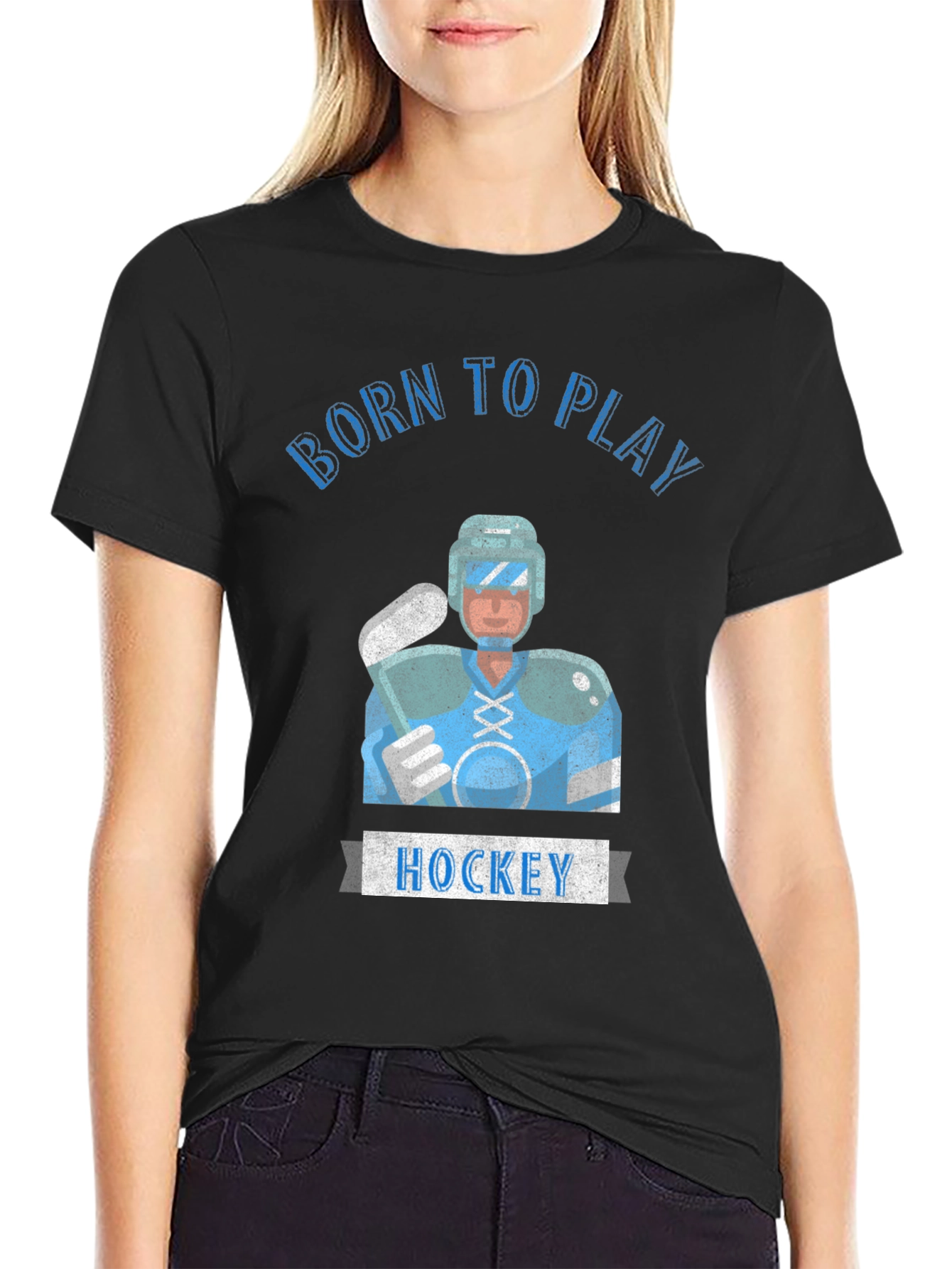 Born to Play Hockey T-Shirt