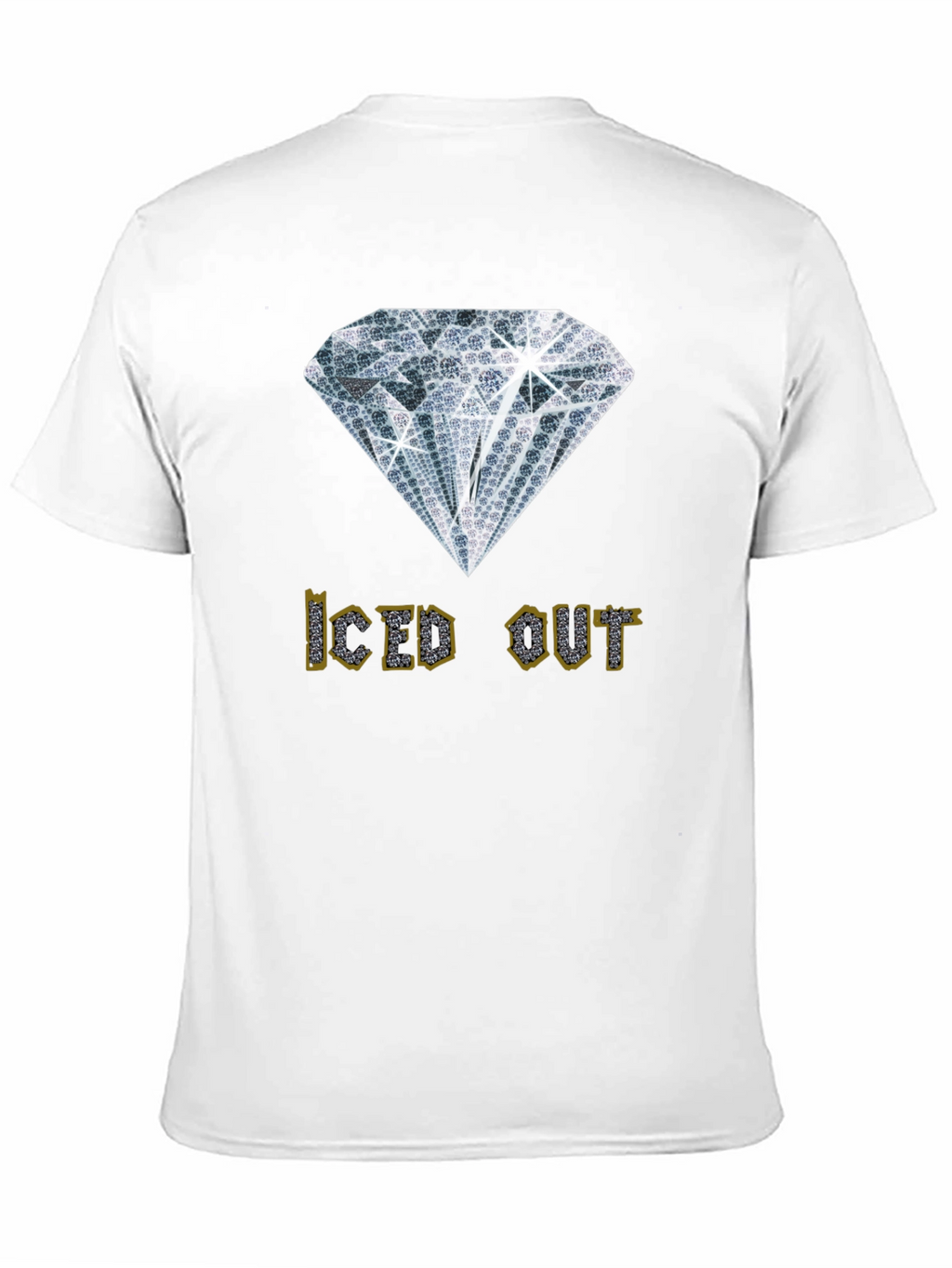 Iced Out Graphic Tee - Diamond Design