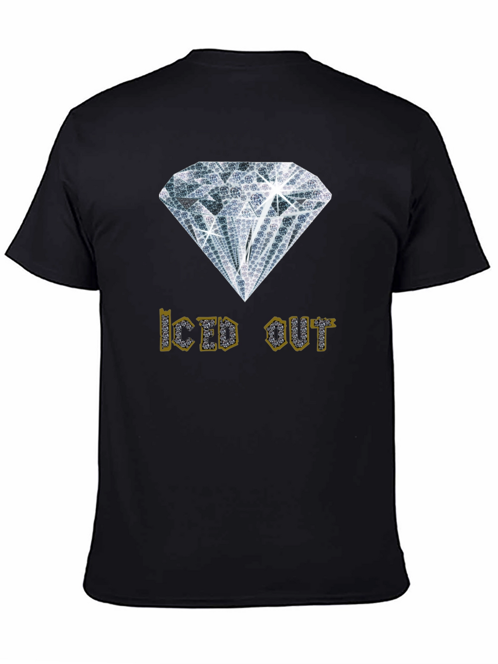 Iced Out Graphic Tee - Diamond Design