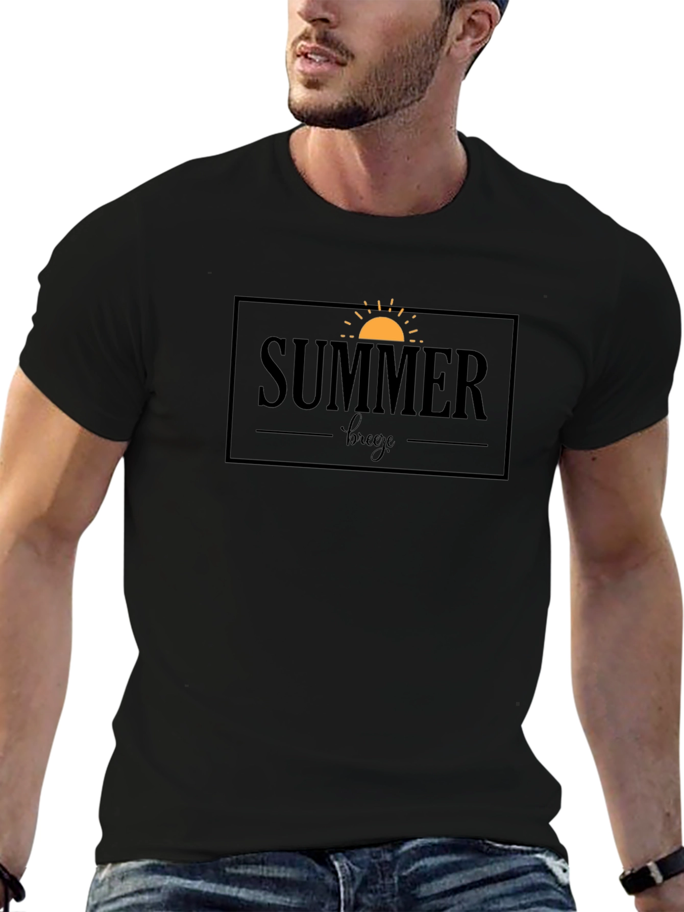 Summer Breeze Graphic Tee - Comfort & Style