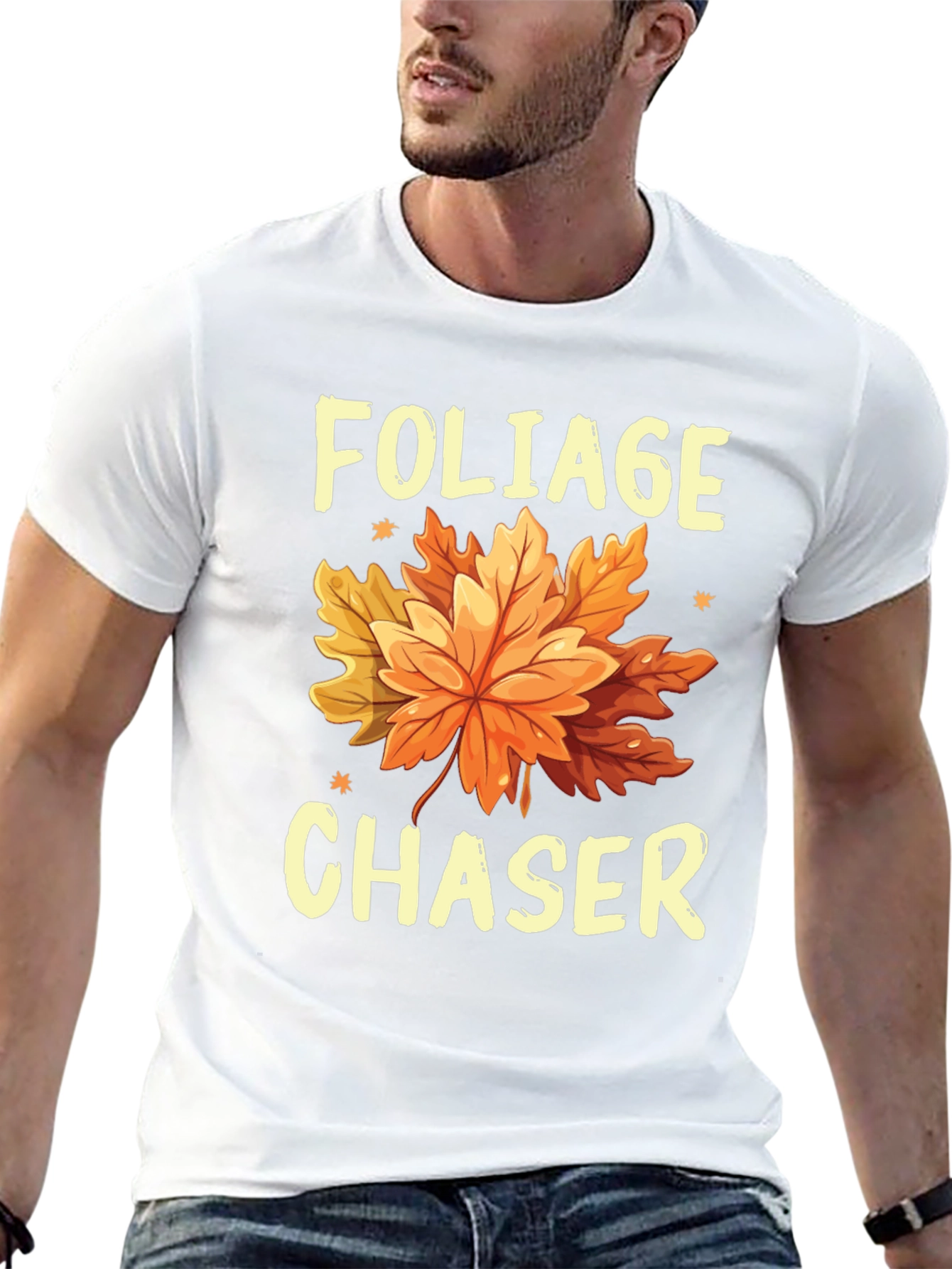 Foliage Chaser Graphic T-Shirt - Autumn Lover Tee