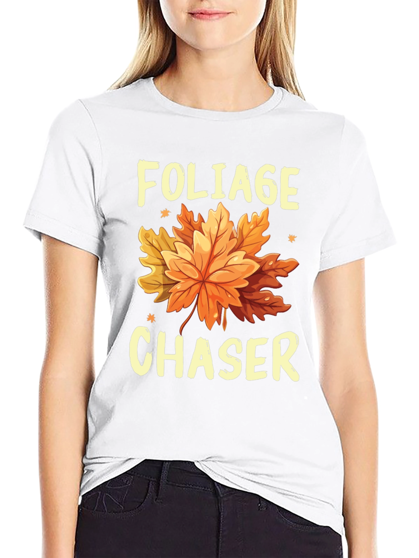 Foliage Chaser Graphic T-Shirt - Autumn Lover Tee