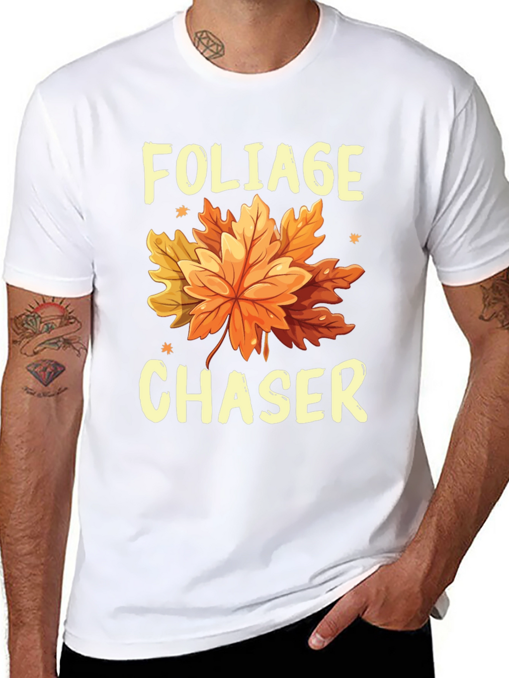 Foliage Chaser Graphic T-Shirt - Autumn Lover Tee