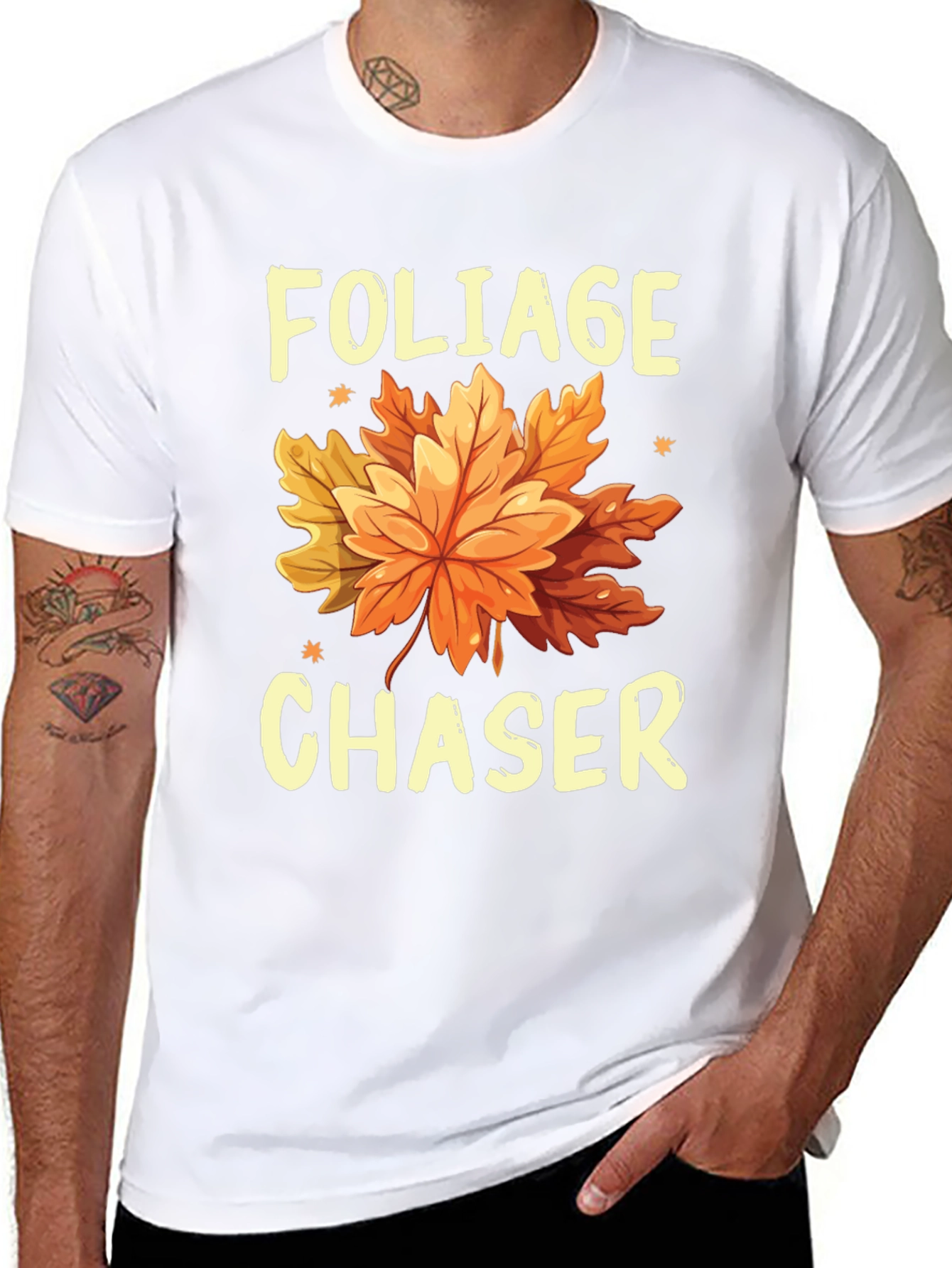 Foliage Chaser Graphic T-Shirt - Autumn Lover Tee