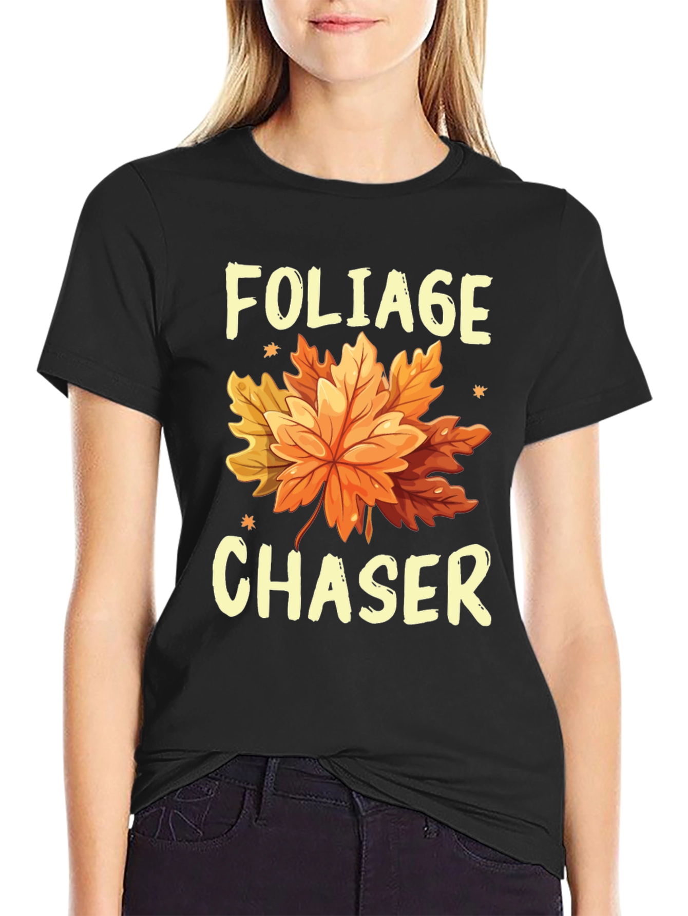 Foliage Chaser Graphic T-Shirt - Autumn Lover Tee
