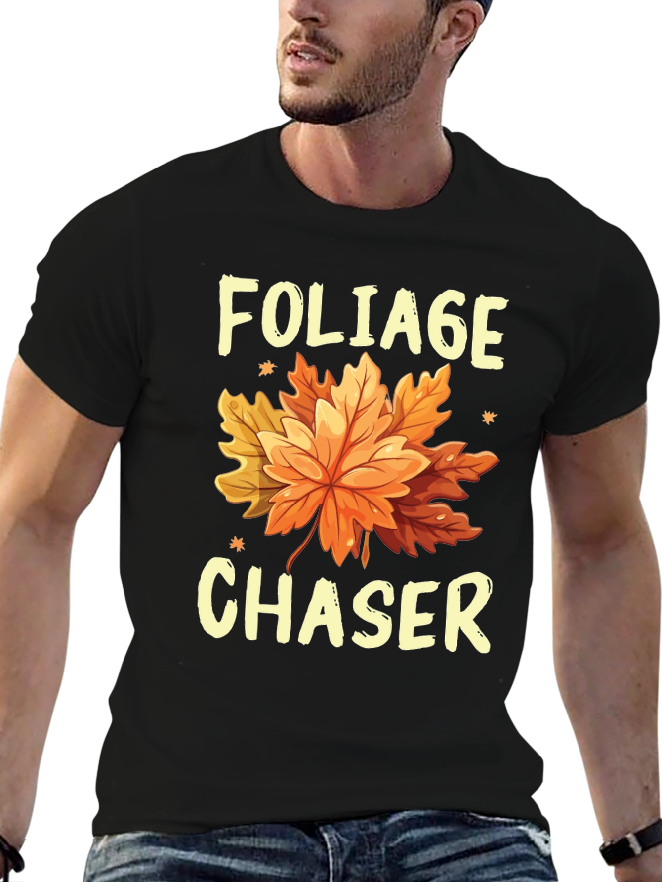 Foliage Chaser Graphic T-Shirt - Autumn Lover Tee
