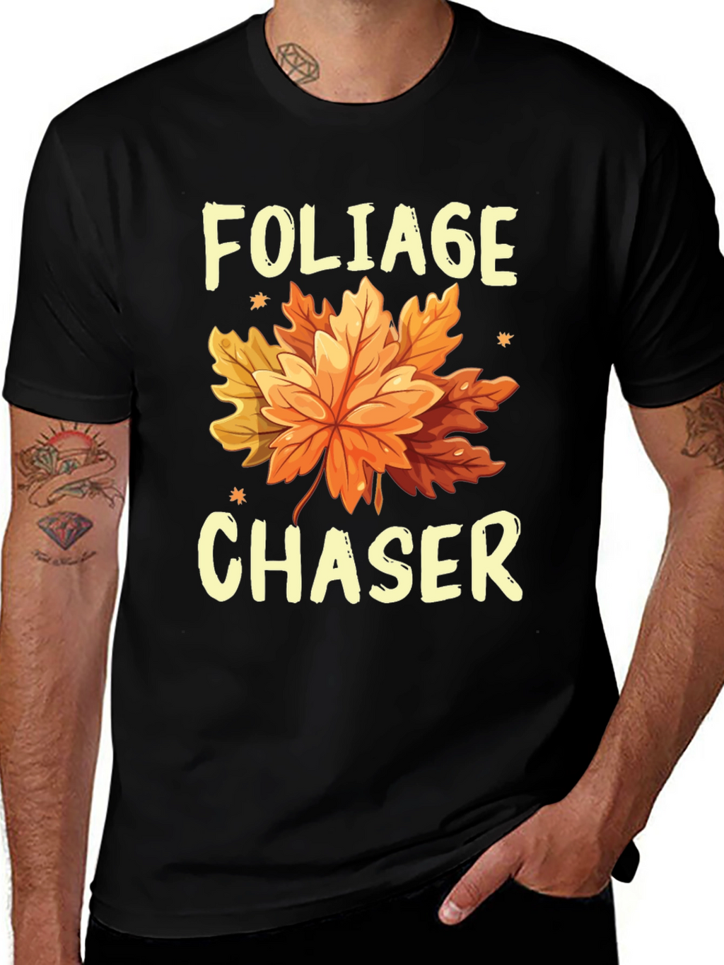 Foliage Chaser Graphic T-Shirt - Autumn Lover Tee