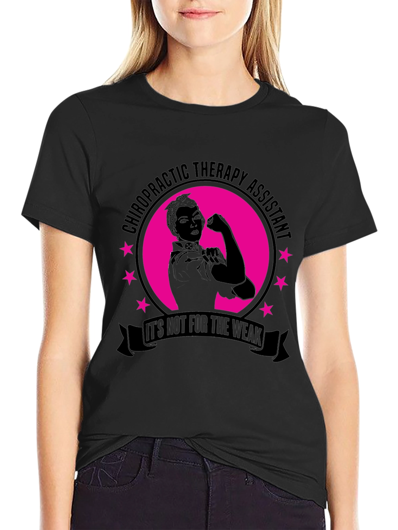 Chiropractic Therapy Assistant T-Shirt - Not for the Weak