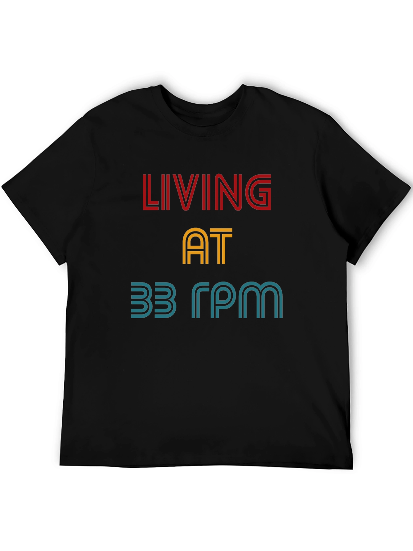 Living at 33 RPM Graphic Tee