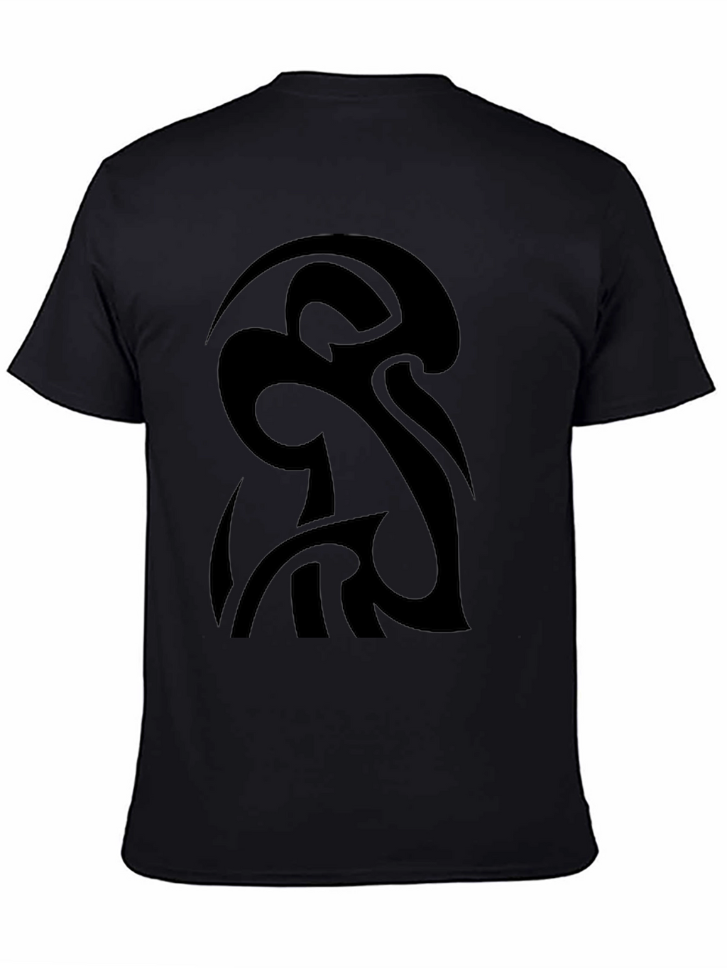 Black Tribal Tattoo Graphic Tee