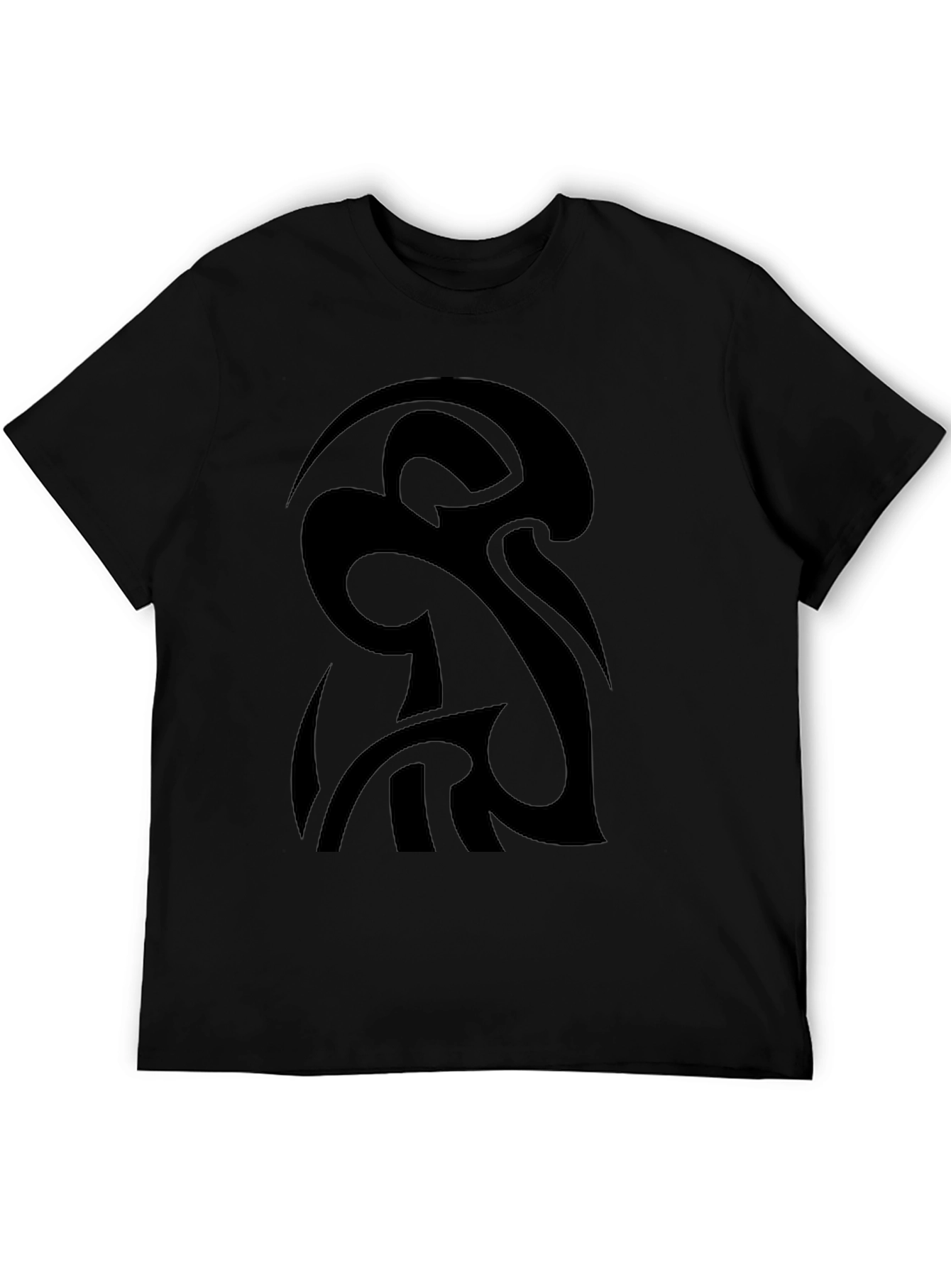 Black Tribal Tattoo Graphic Tee