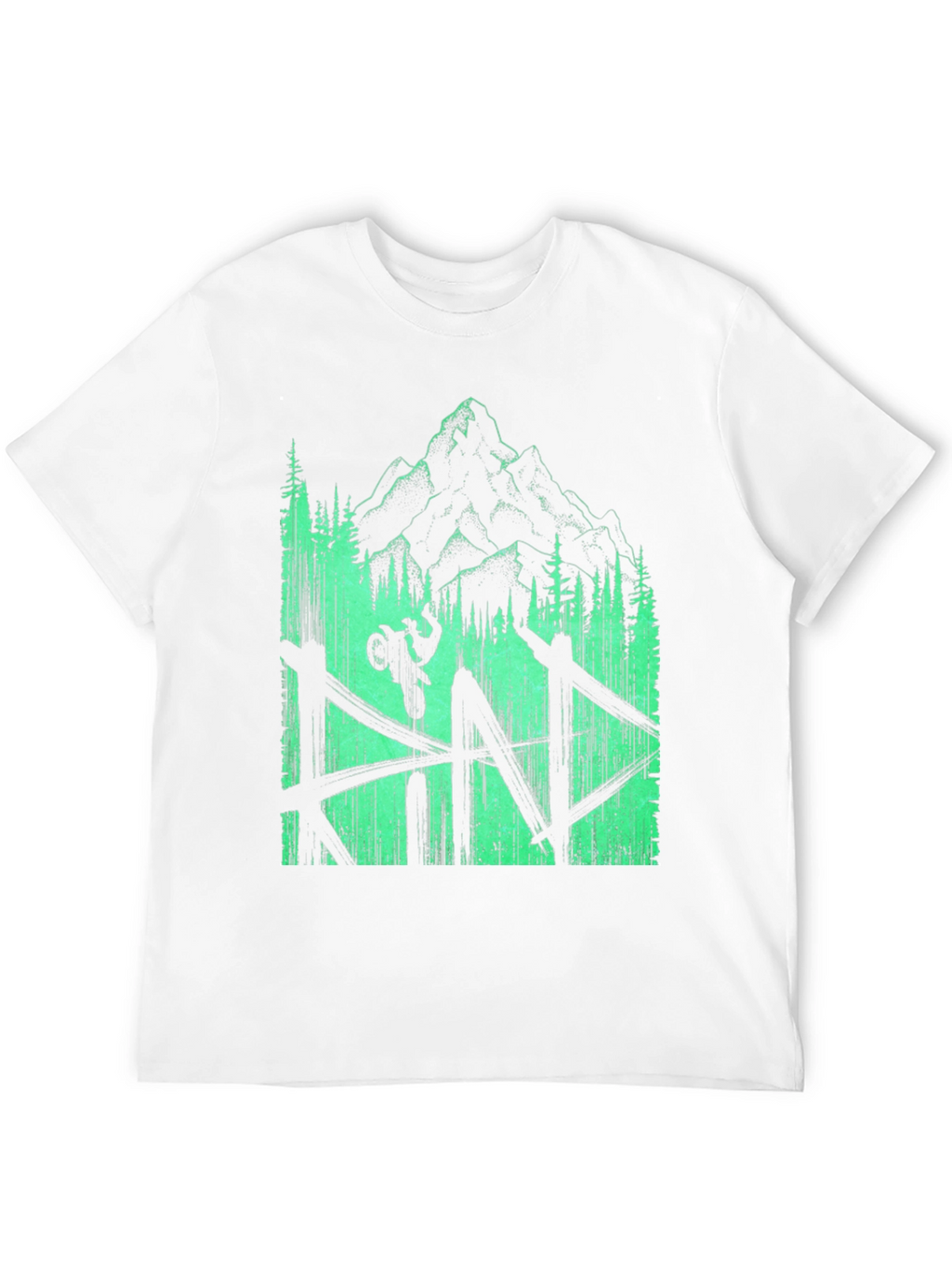 Mountain Biker Graphic Tee