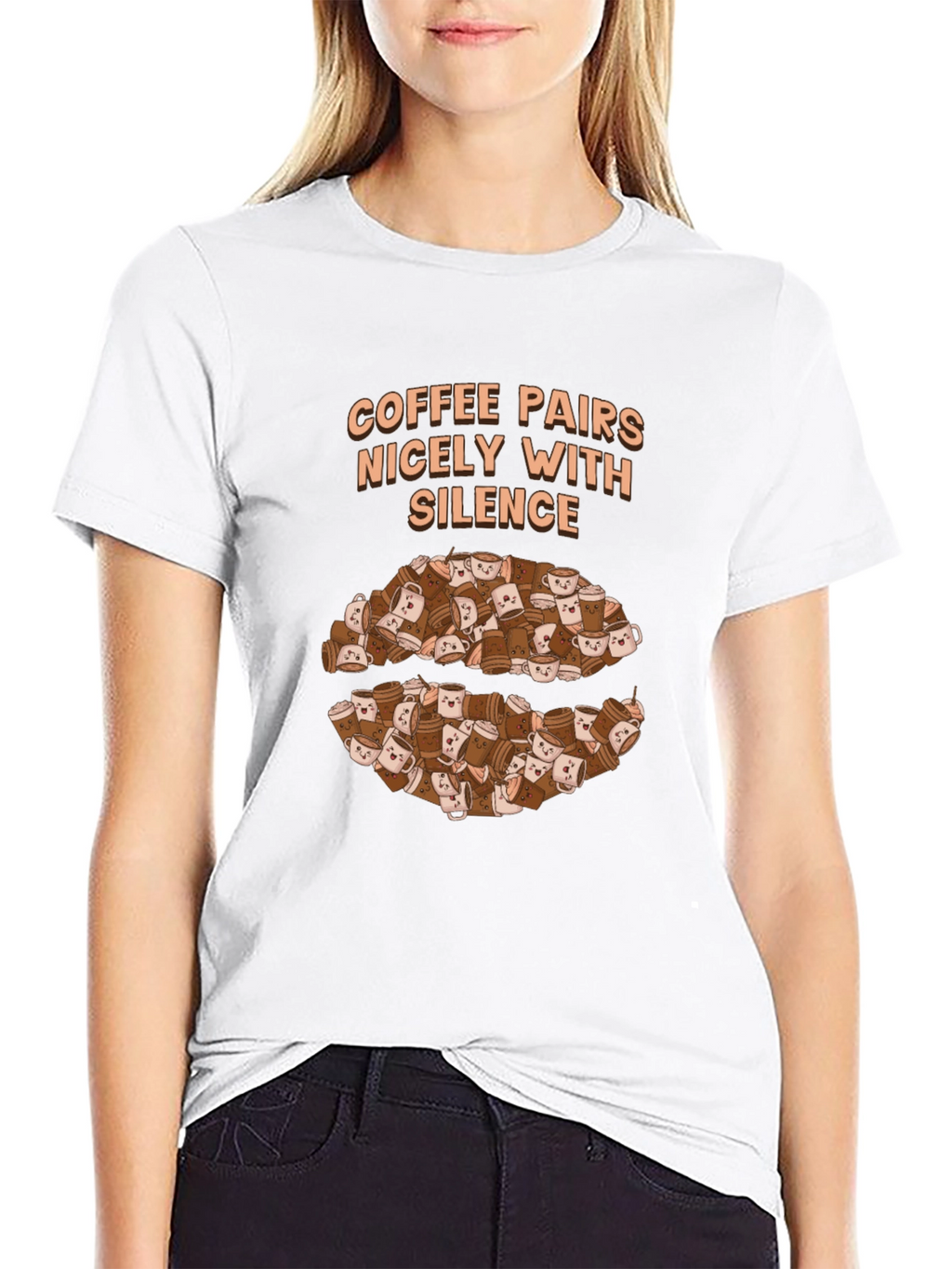 Coffee Pairs Nicely With Silence T-Shirt