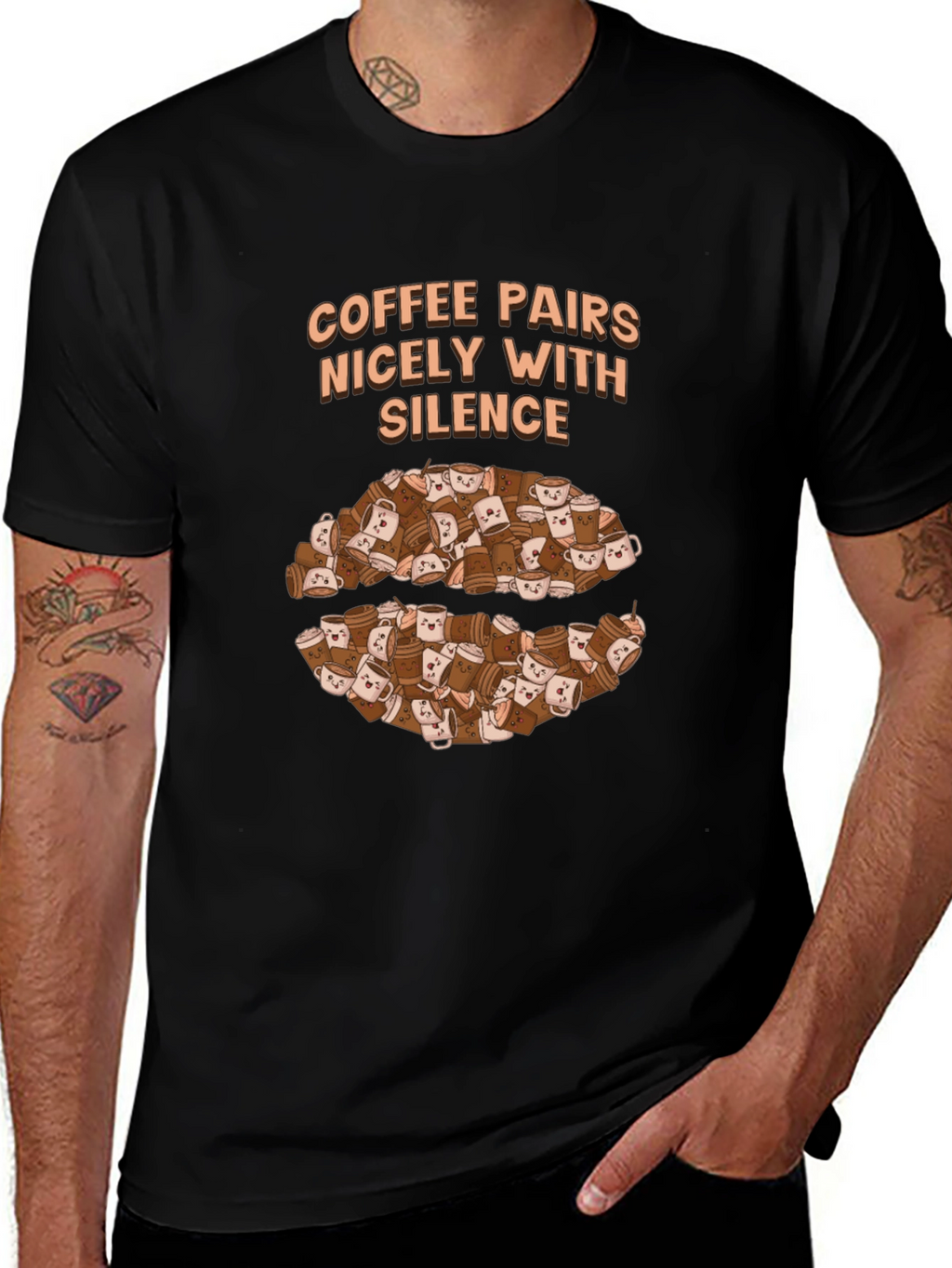 Coffee Pairs Nicely With Silence T-Shirt