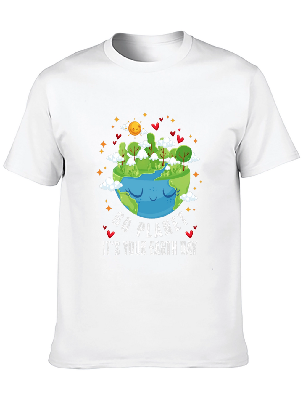 Go Planet Its Your Earth Day T-Shirt