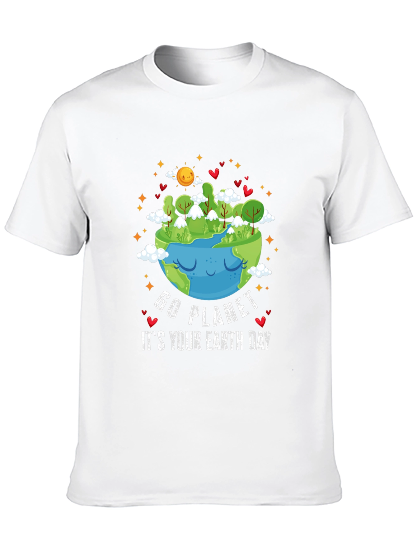Go Planet Its Your Earth Day T-Shirt