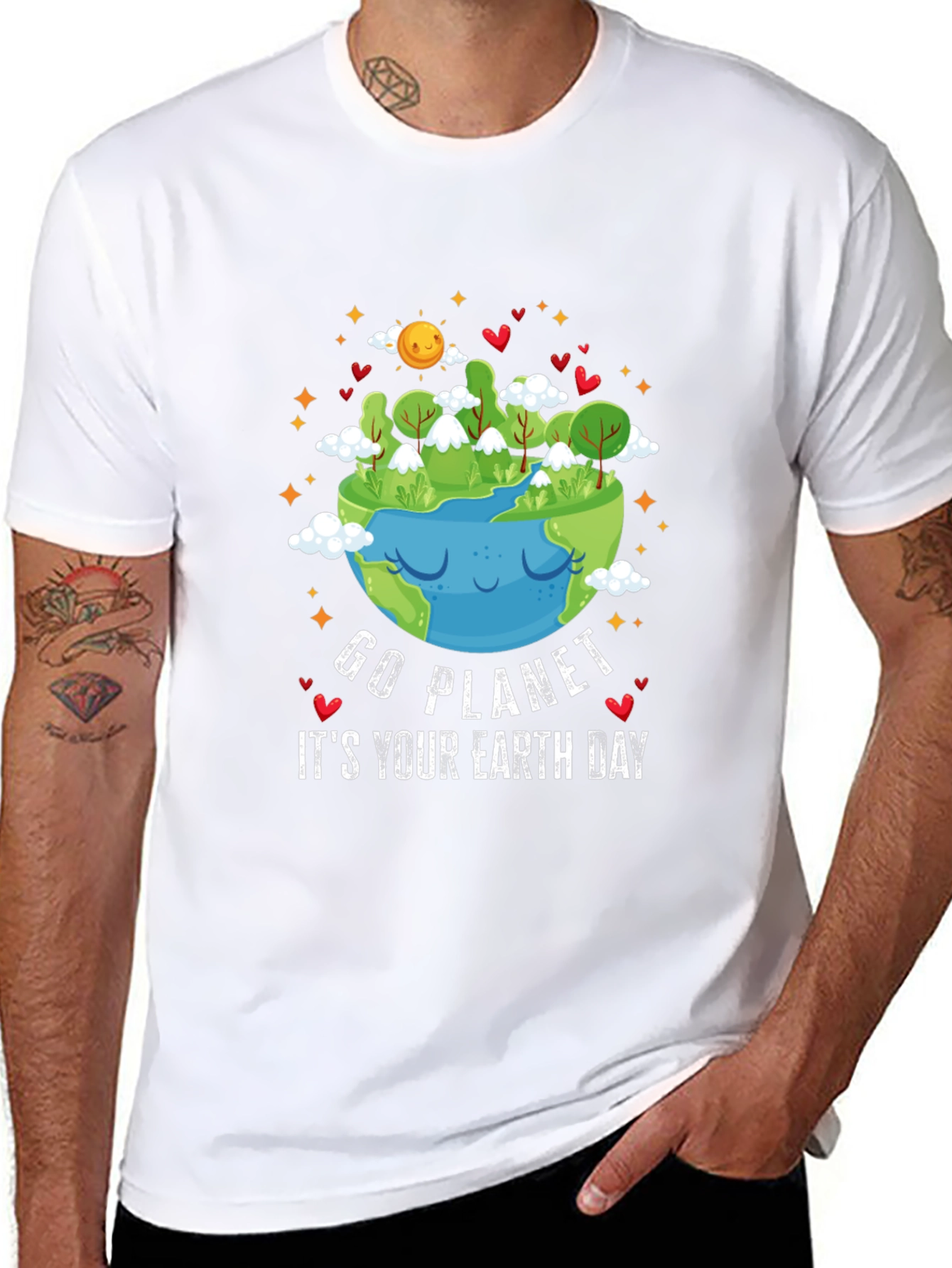 Go Planet Its Your Earth Day T-Shirt