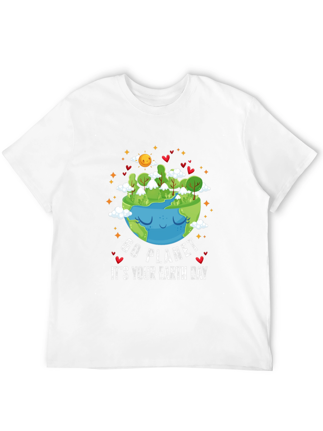 Go Planet Its Your Earth Day T-Shirt