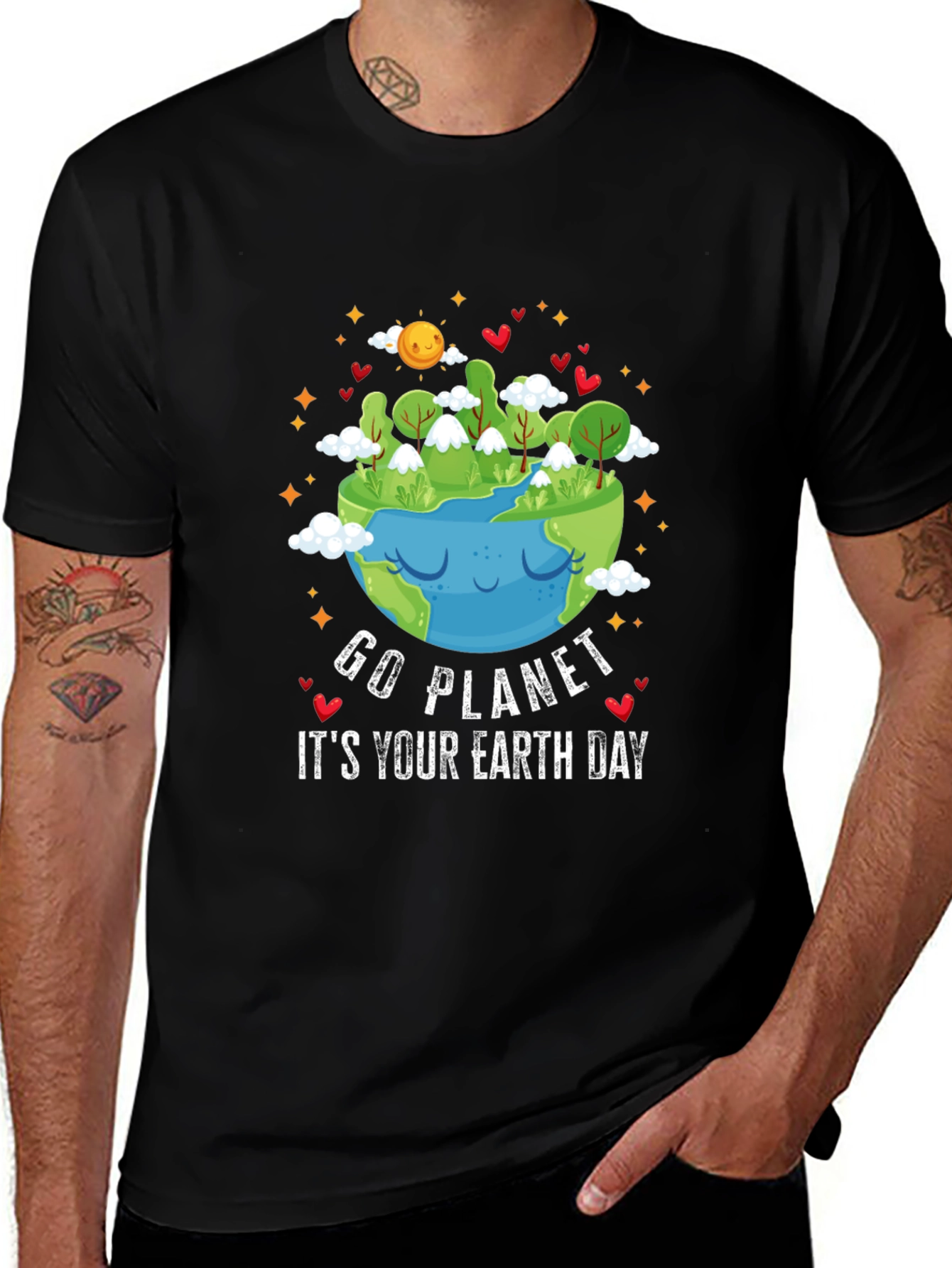Go Planet Its Your Earth Day T-Shirt