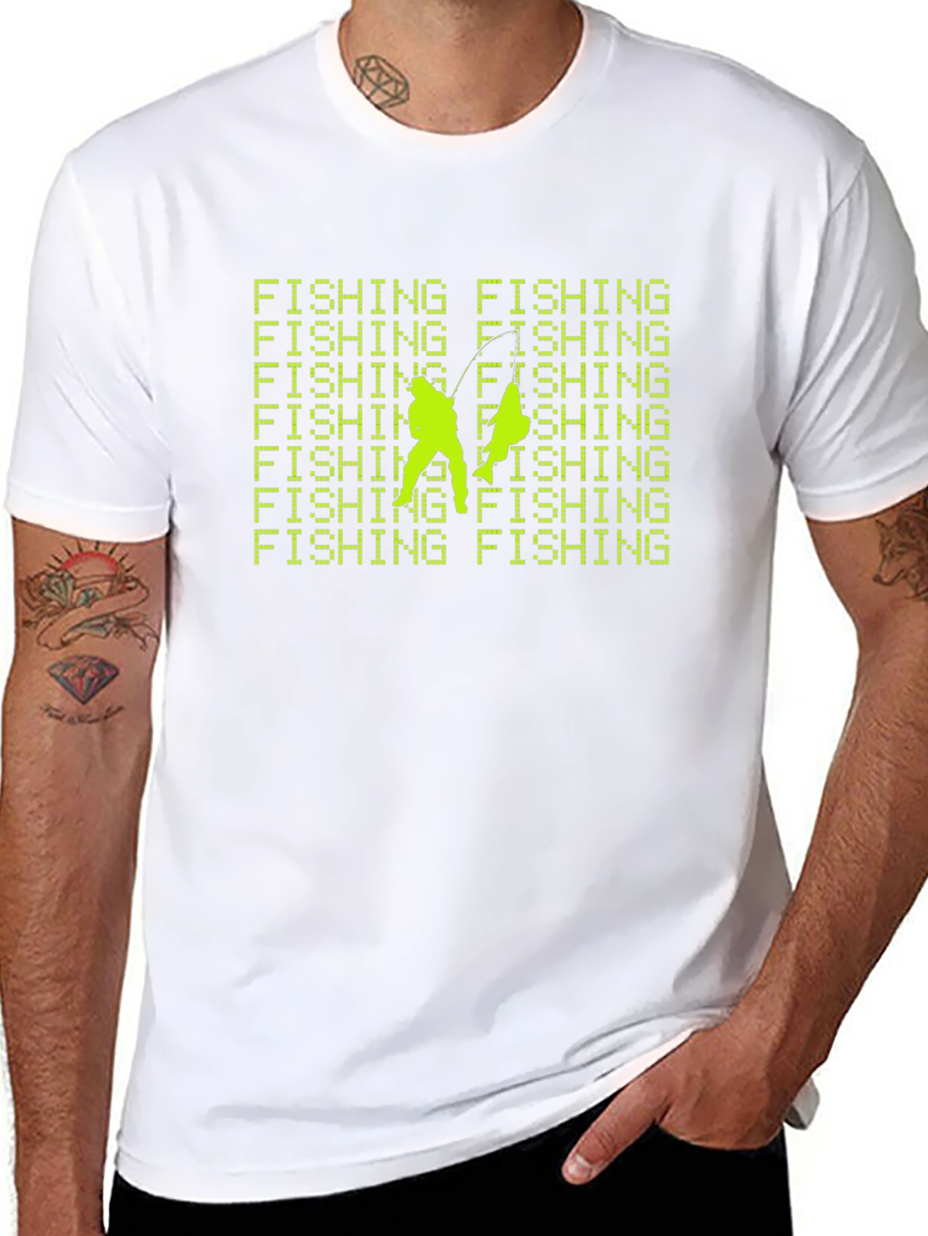 Fishing Graphic Tee - Novelty Fisherman T-Shirt