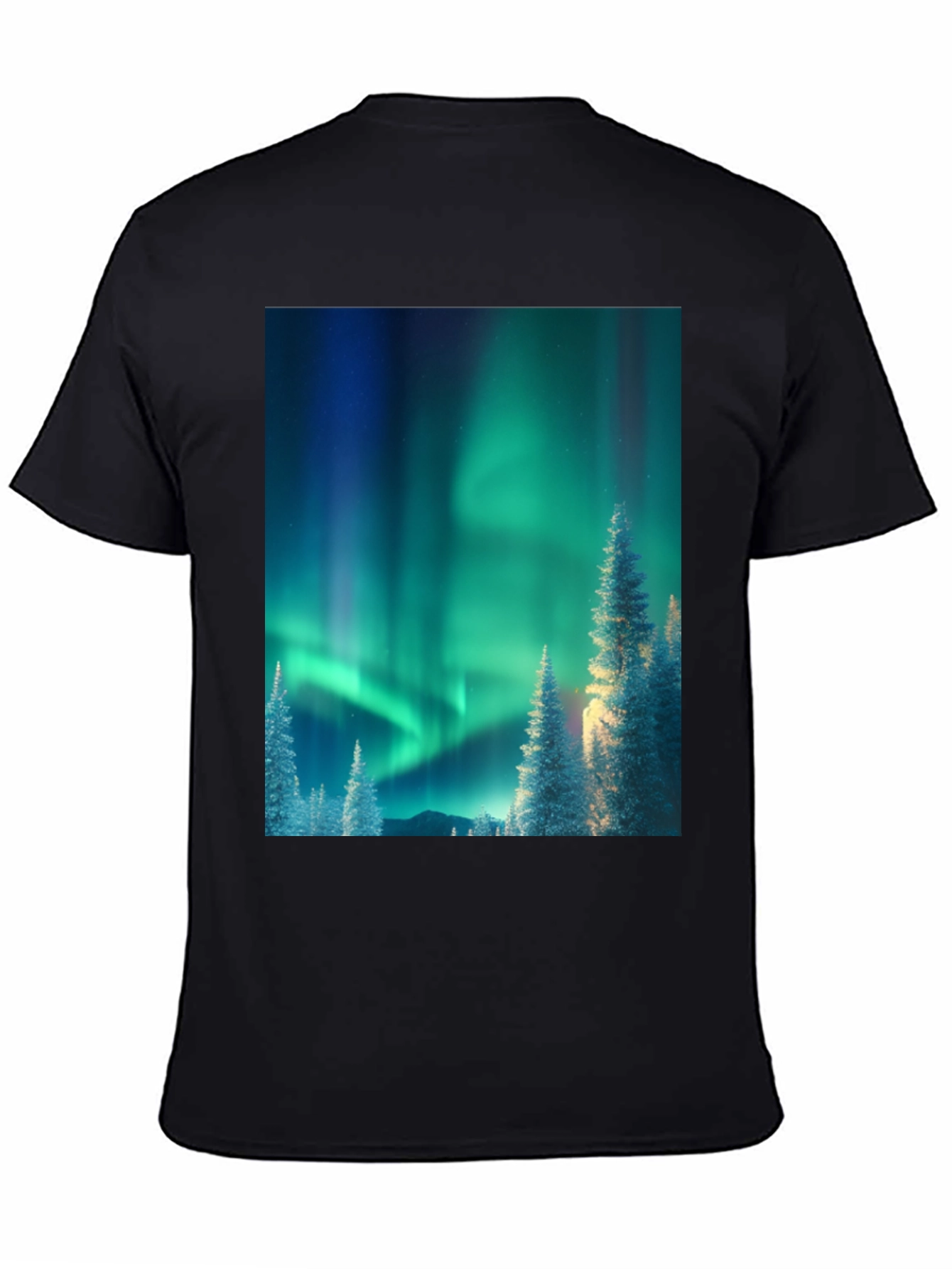 Aurora Borealis Graphic Tee - Northern Lights T-Shirt