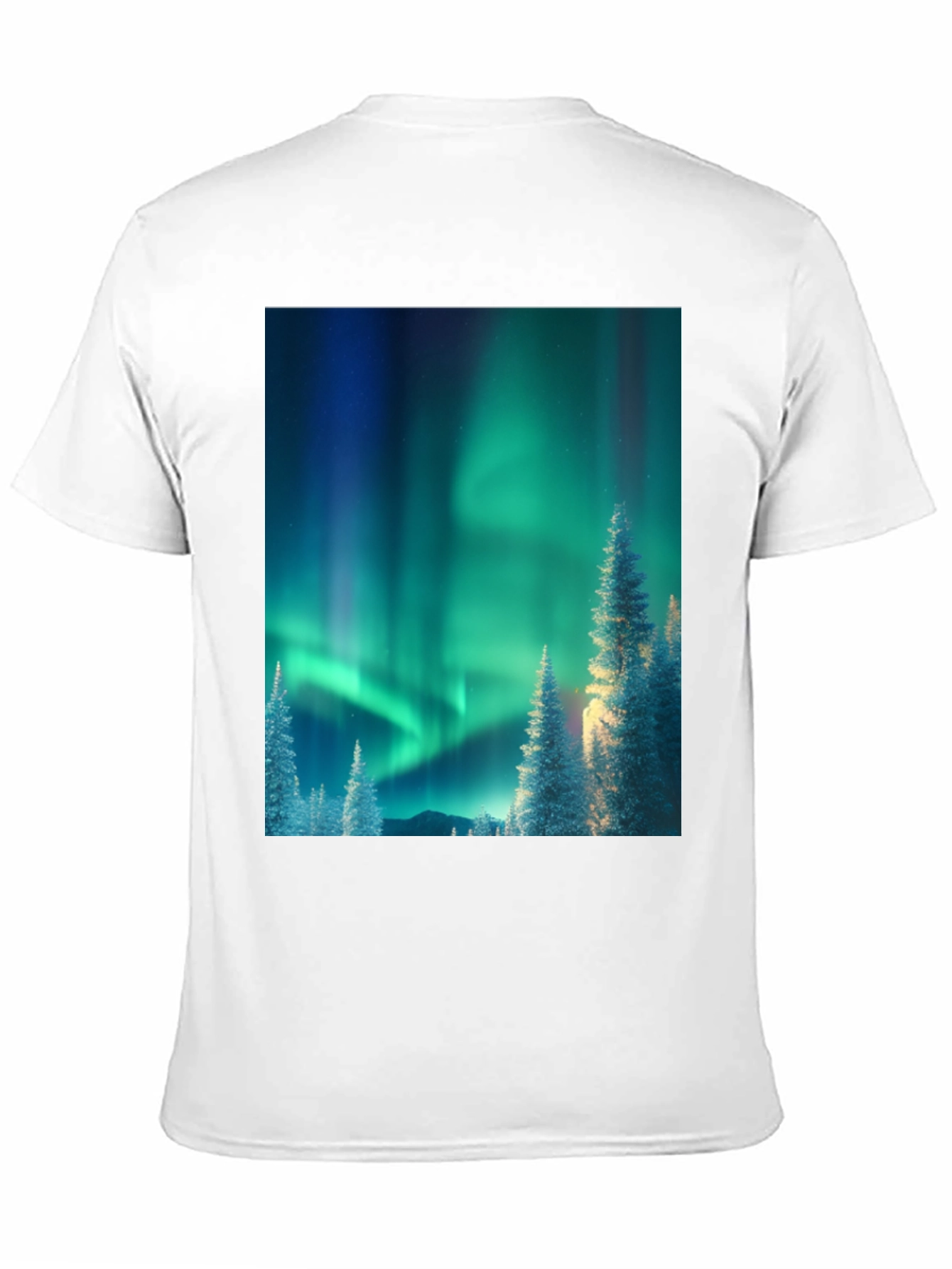 Aurora Borealis Graphic Tee - Northern Lights T-Shirt
