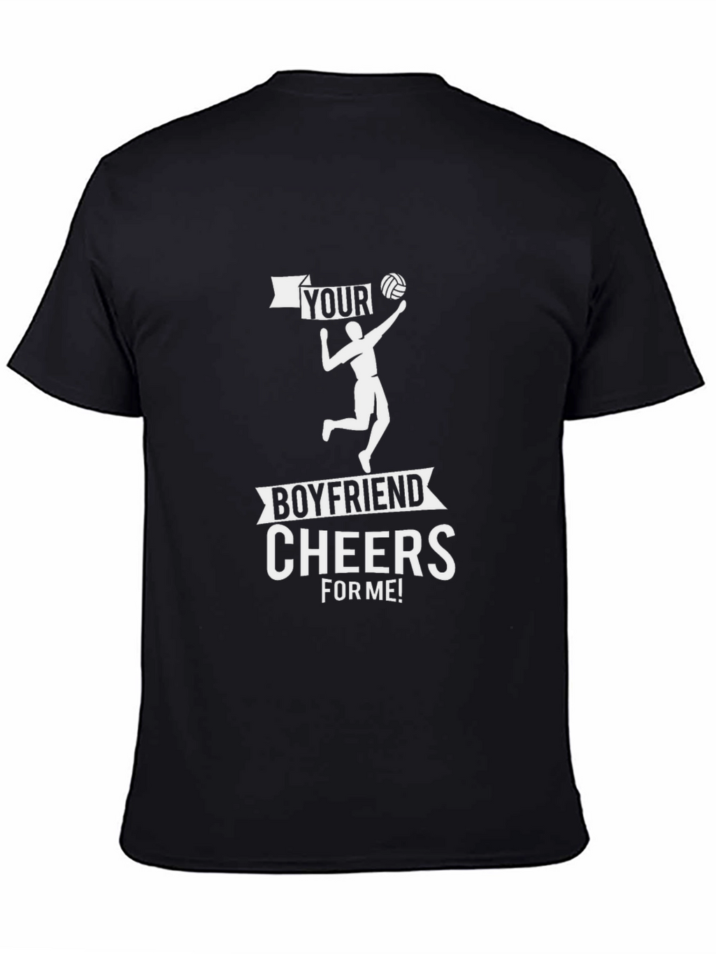 Volleyball Boyfriend Cheers T-Shirt