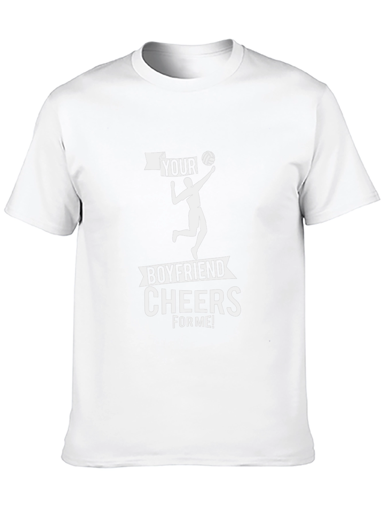 Volleyball Boyfriend Cheers T-Shirt