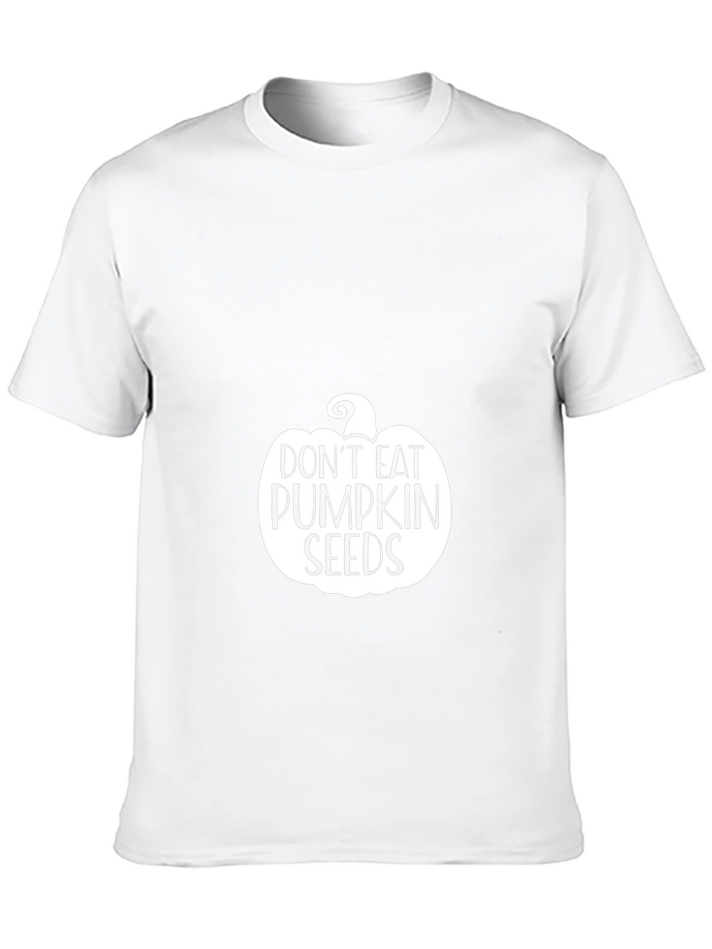 Dont Eat Pumpkin Seeds Black Graphic Tee