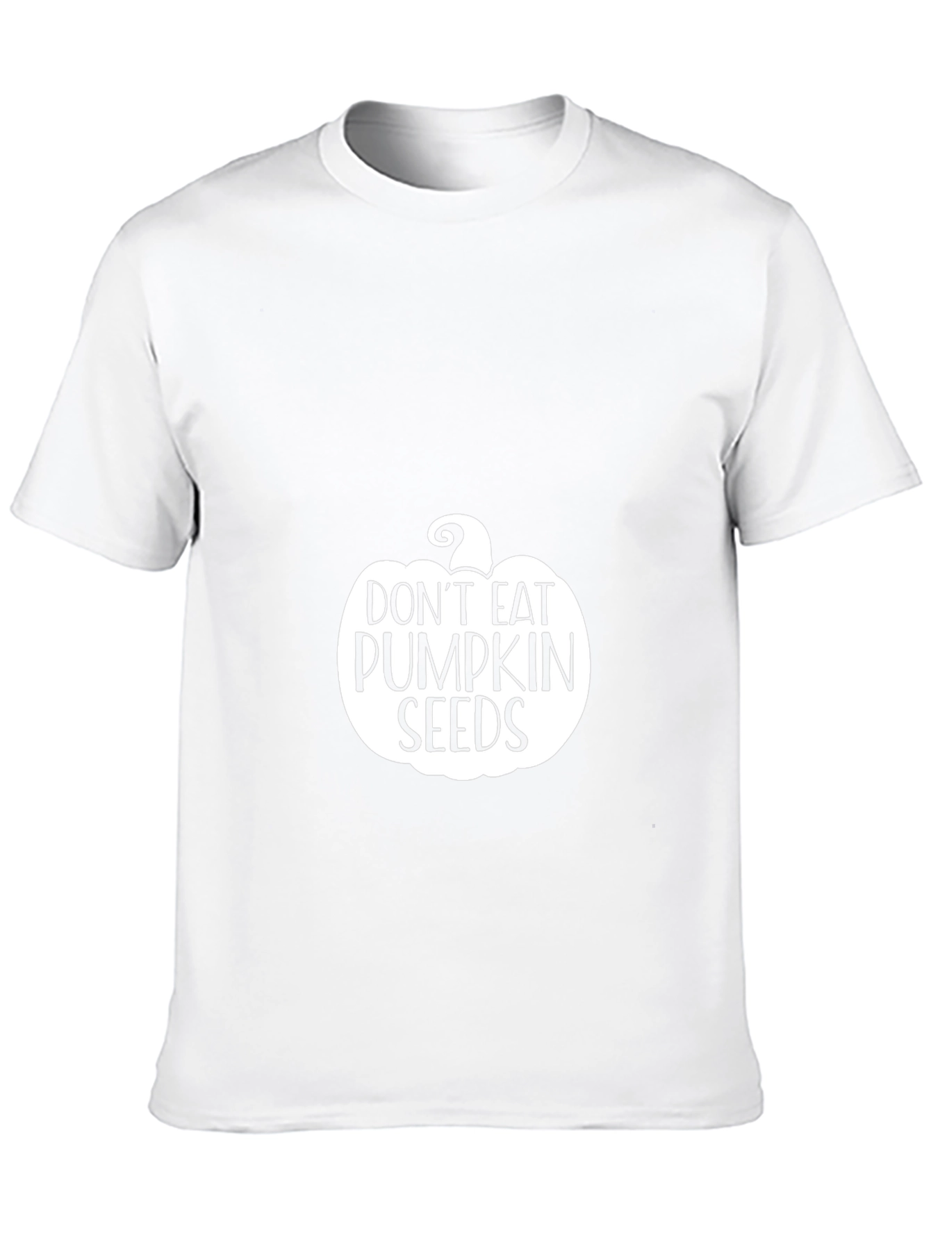 Dont Eat Pumpkin Seeds Black Graphic Tee