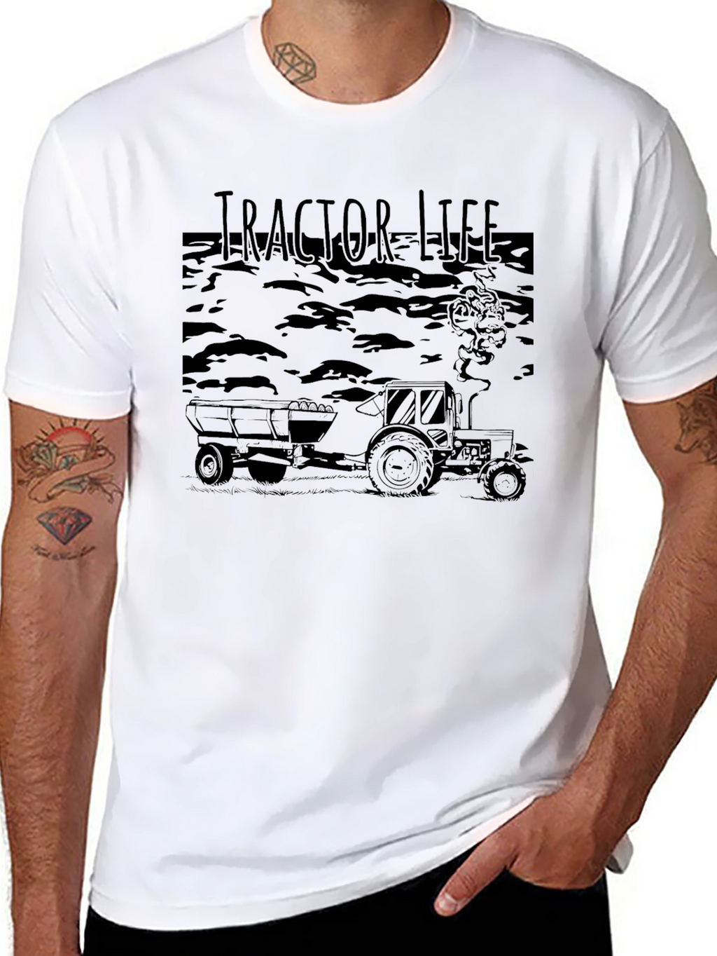 Tractor Life Graphic T-Shirt - Farm Apparel