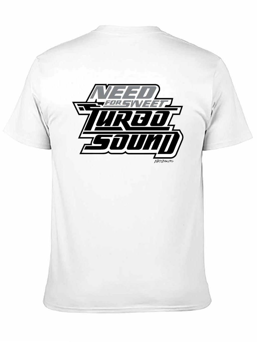 Need for Sweet Turbo Sound Black T-Shirt