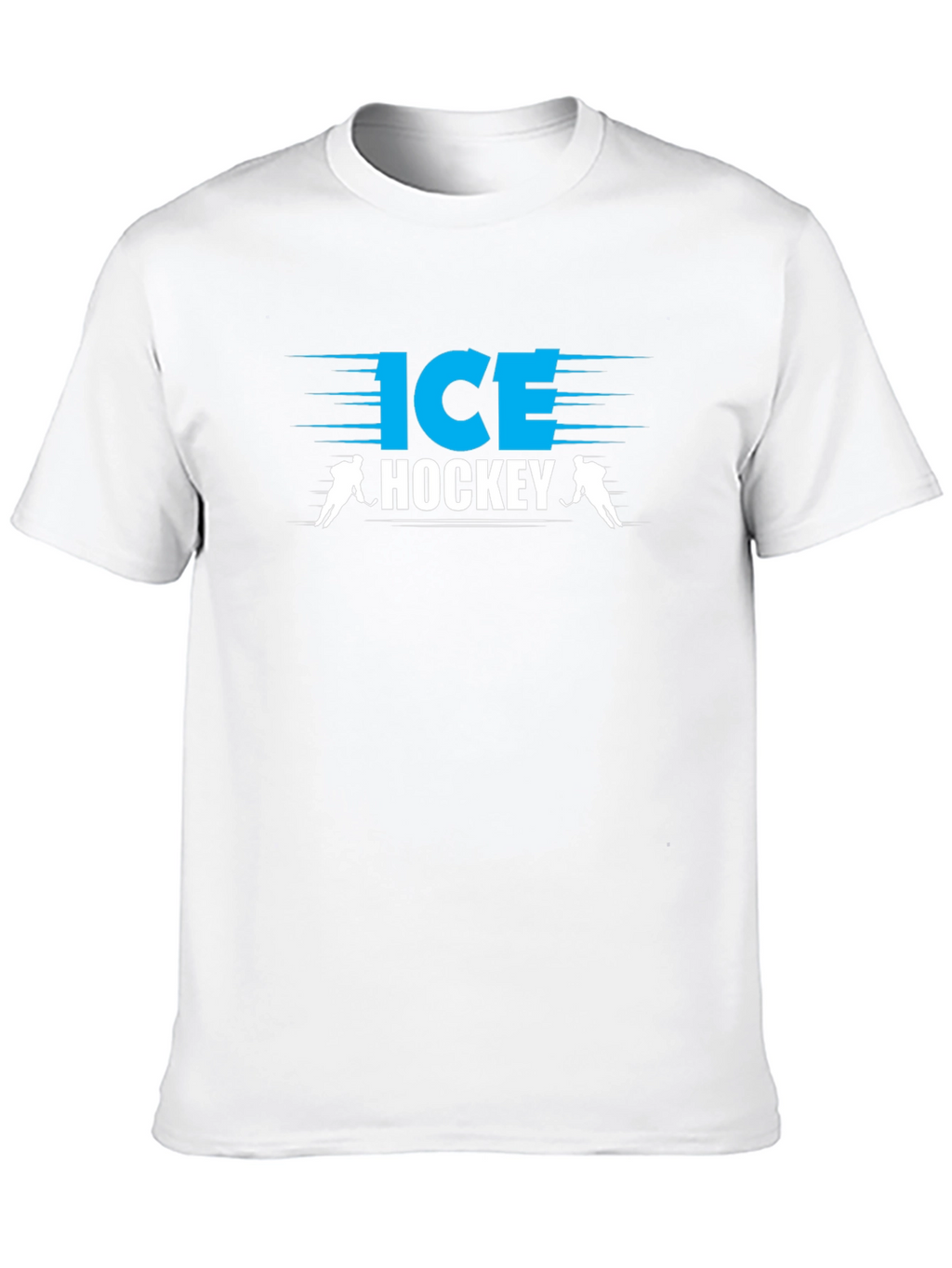 Ice Hockey Black T-Shirt