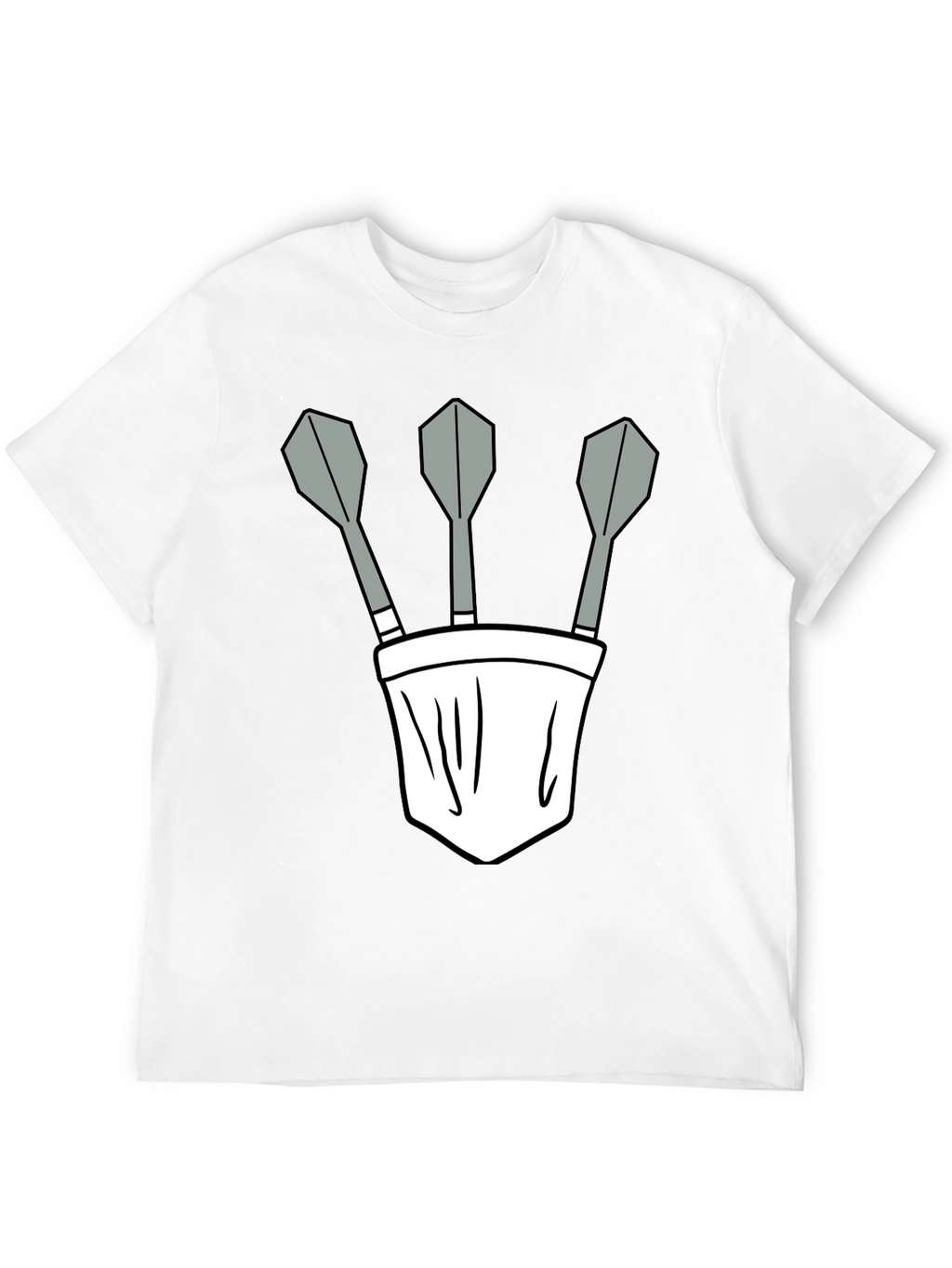 Darts Pocket Graphic Tee - Cool Casual Style