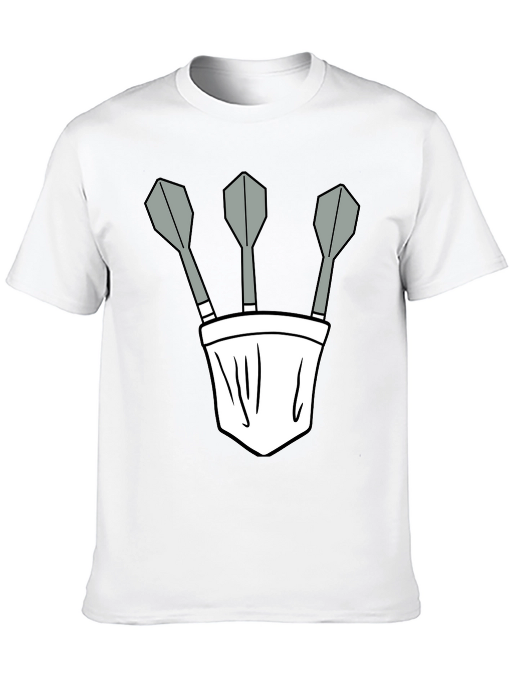 Darts Pocket Graphic Tee - Cool Casual Style