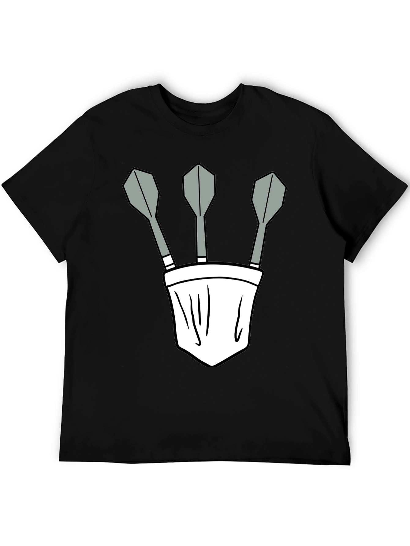 Darts Pocket Graphic Tee - Cool Casual Style
