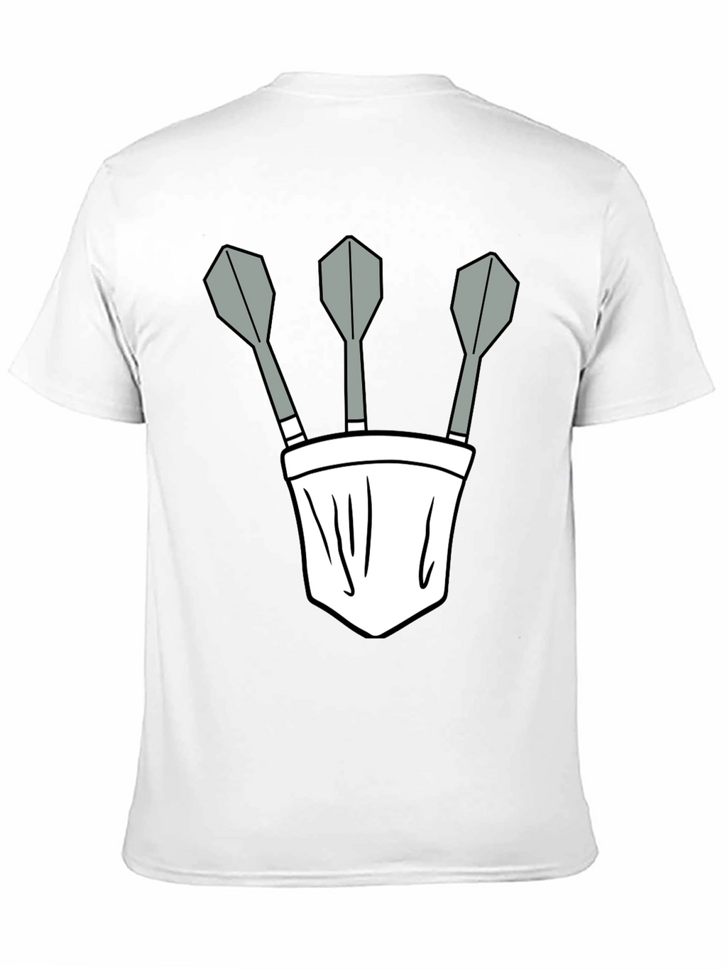 Darts Pocket Graphic Tee - Cool Casual Style