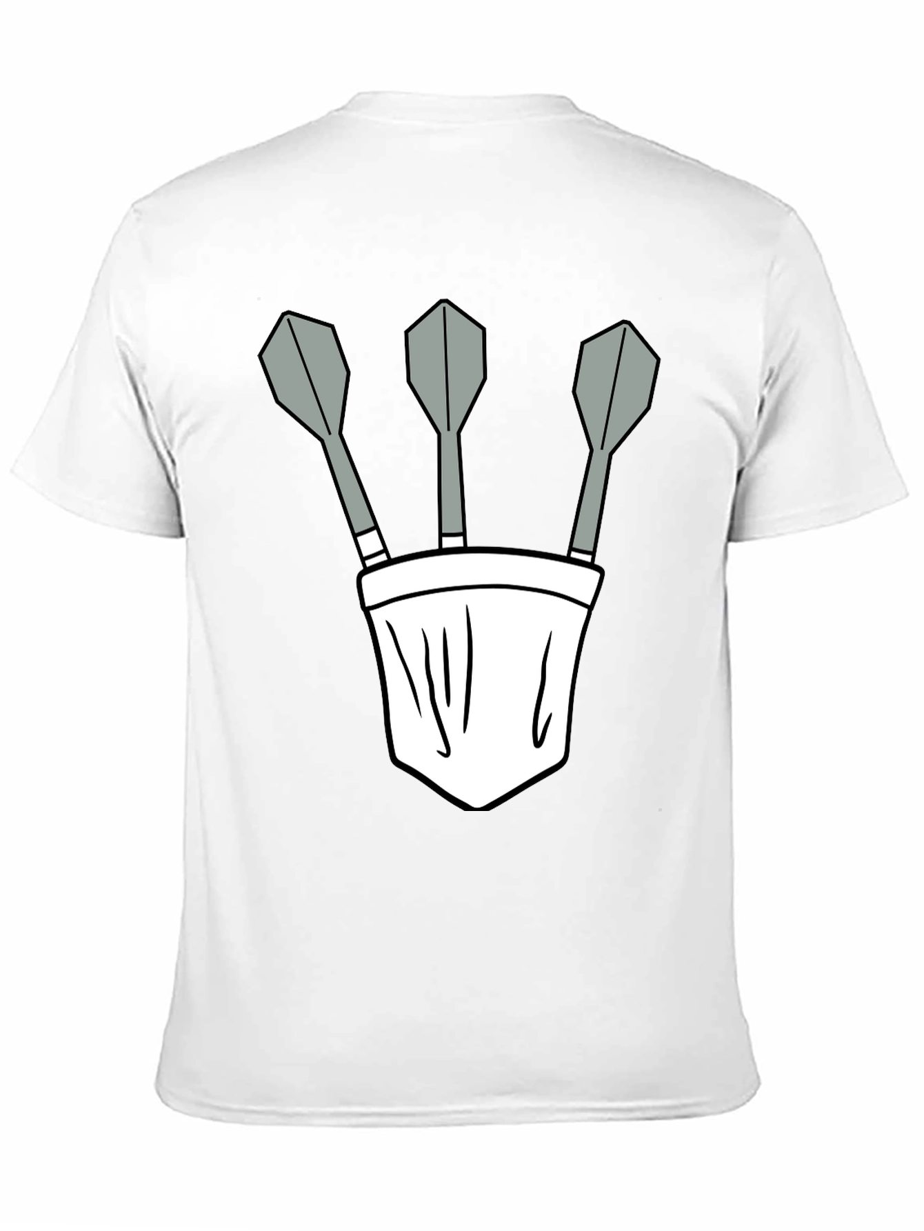 Darts Pocket Graphic Tee - Cool Casual Style