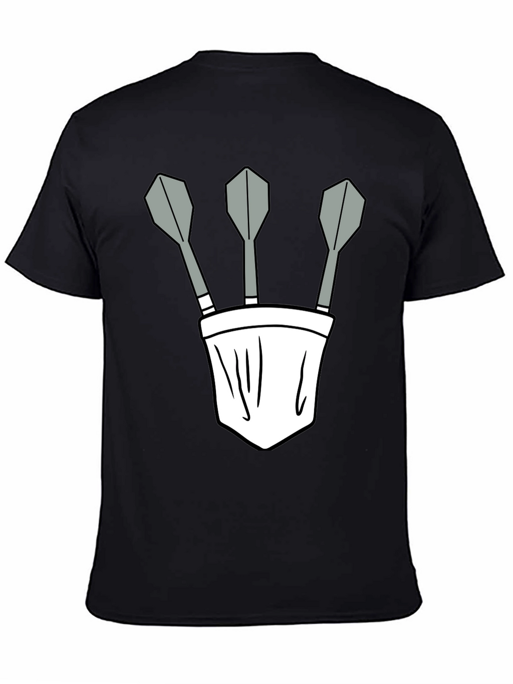 Darts Pocket Graphic Tee - Cool Casual Style