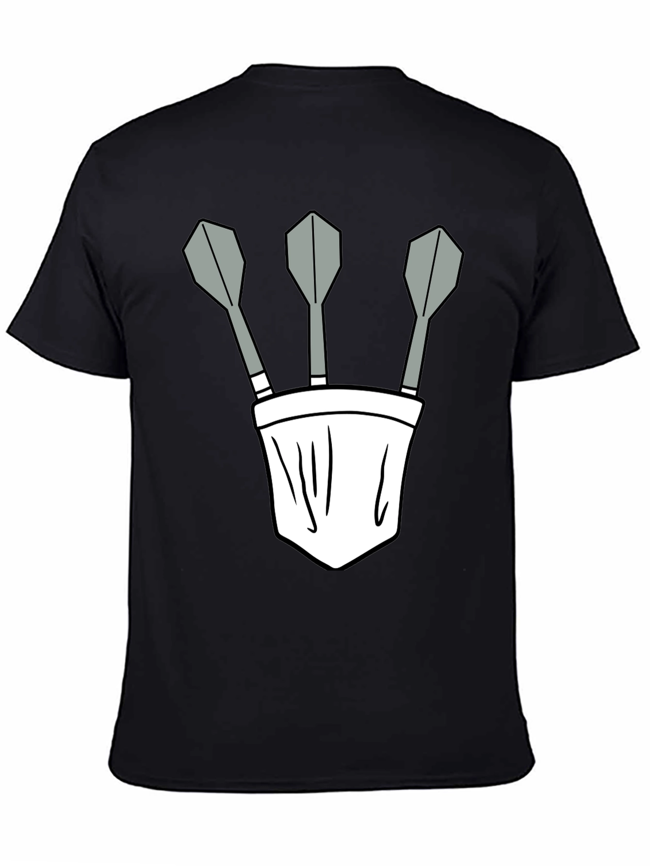 Darts Pocket Graphic Tee - Cool Casual Style