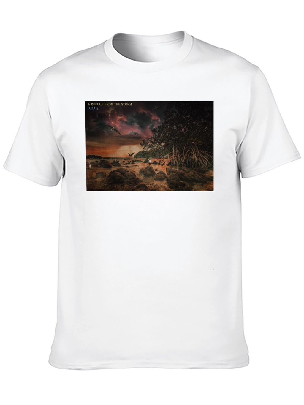 Refuge From The Storm Graphic T-Shirt